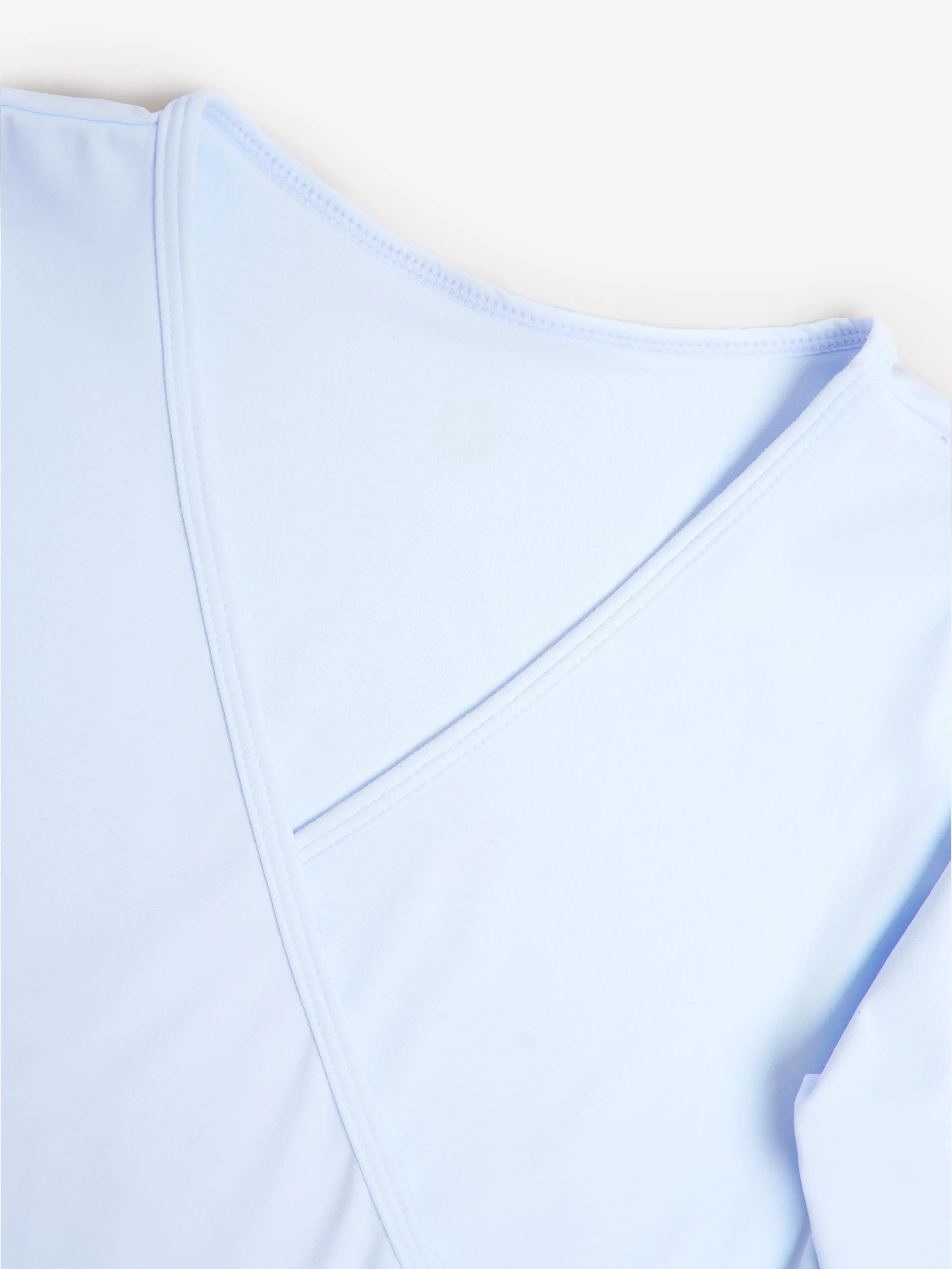 Danskin Mädchen Rhythm Wickeloberteil in Blau