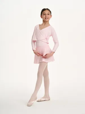 Danskin Mädchen Rhythm Wrap Top in Rosa