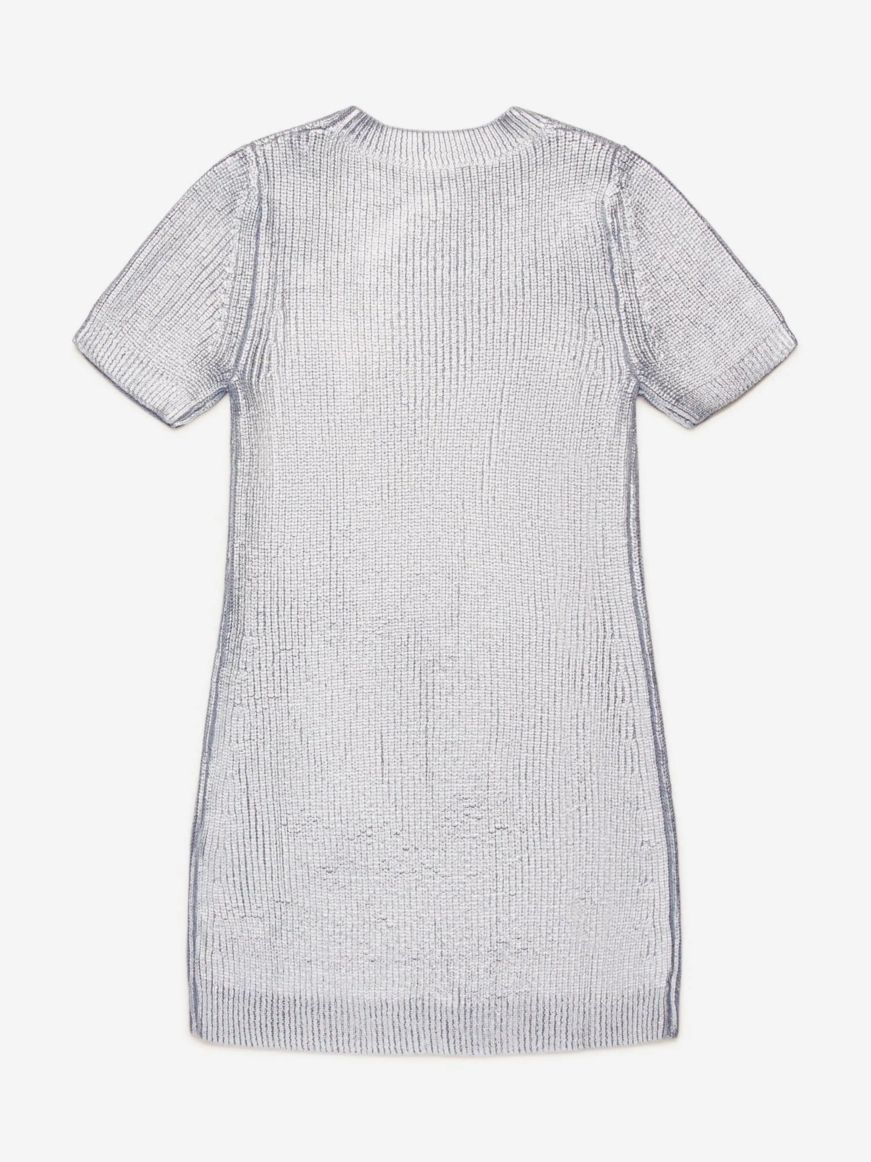 Diesel Girls Strickkleid in Silber