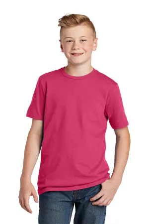 District Youth Wichtiges Kurzarm-Rundhals-T-Shirt - Flush Pink