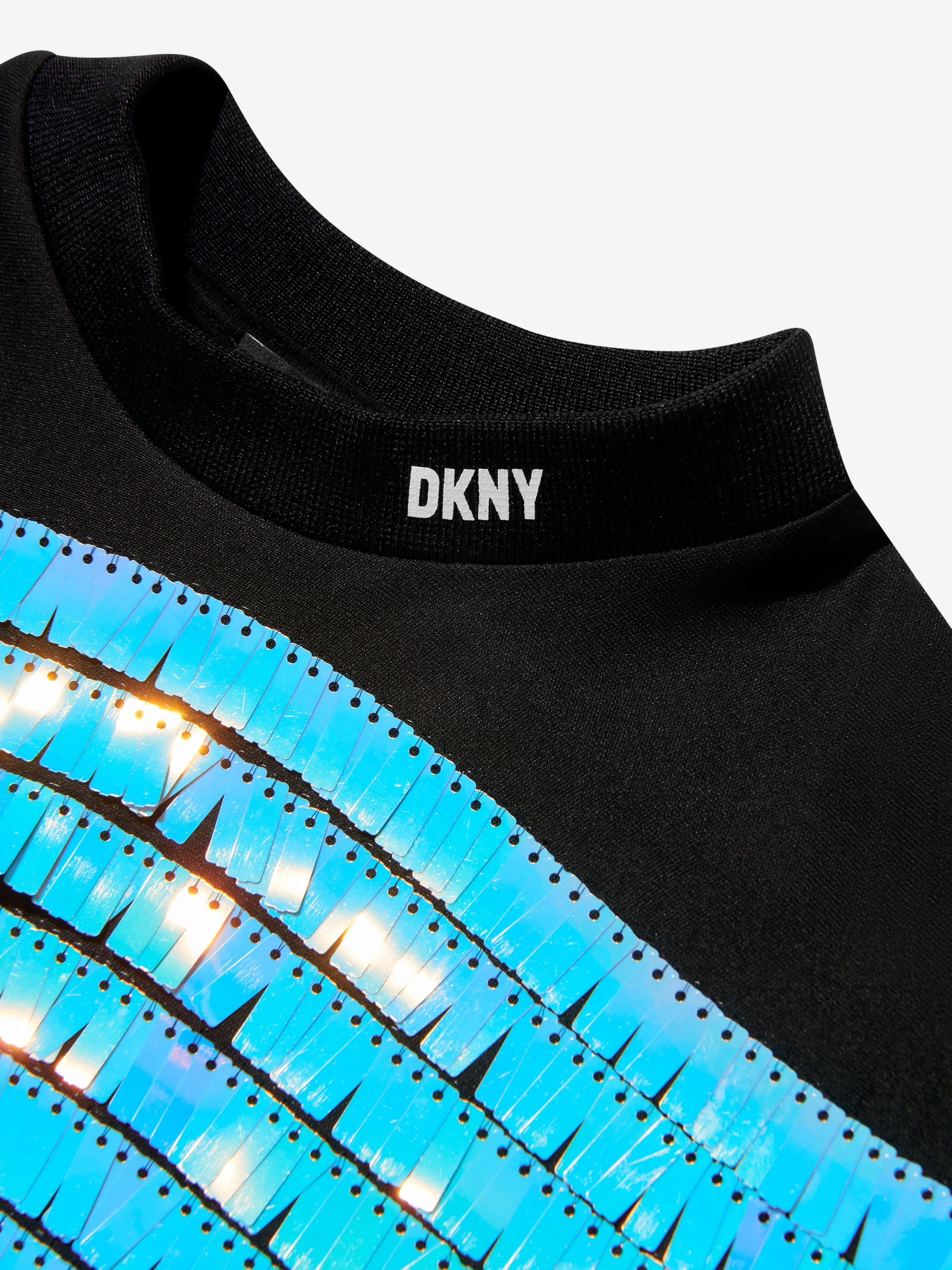 DKNY Girls Paillettenkleid in Mehrfarben