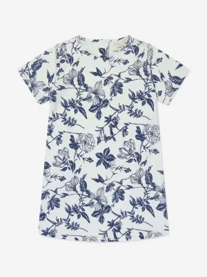 DL1961 Mädchen Blumen Kiki Kleid in Weiß