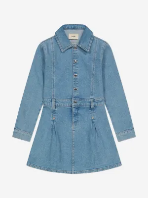 DL1961 Mädchen Manning Denim Kleid in Blau