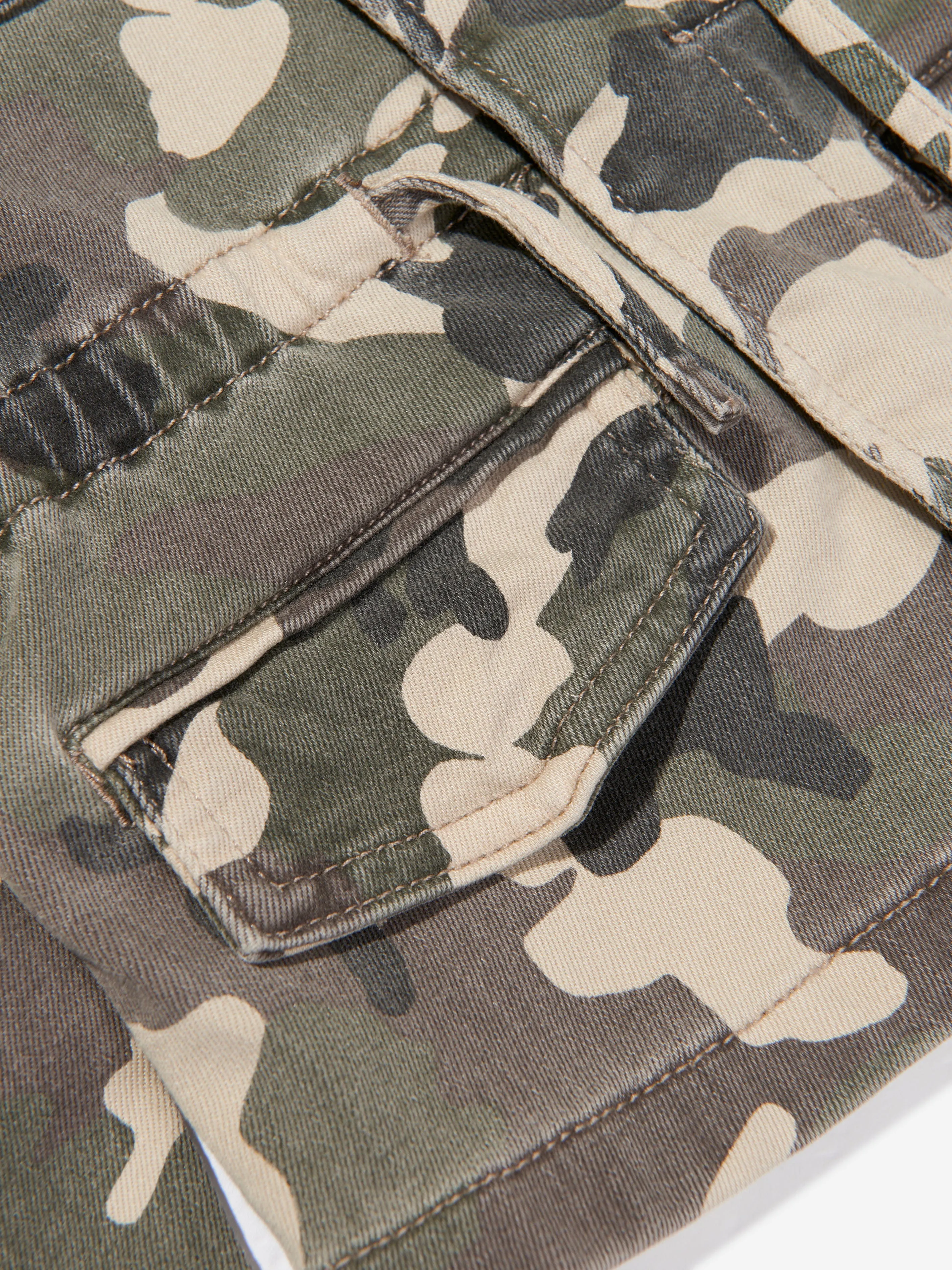 DL1961 Mädchen Rocco Tarnjacke in Grün