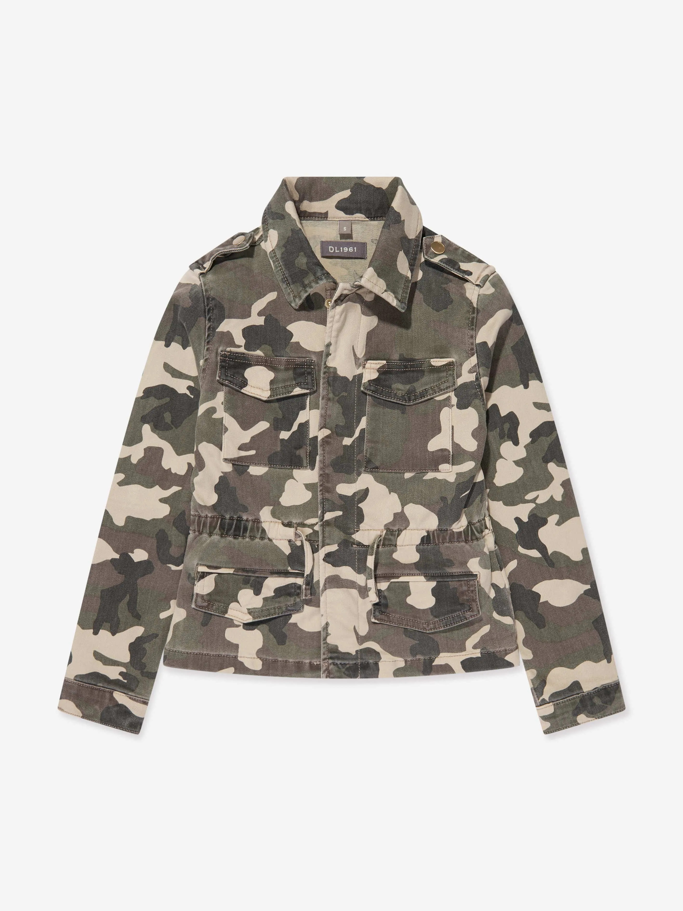 DL1961 Mädchen Rocco Tarnjacke in Grün