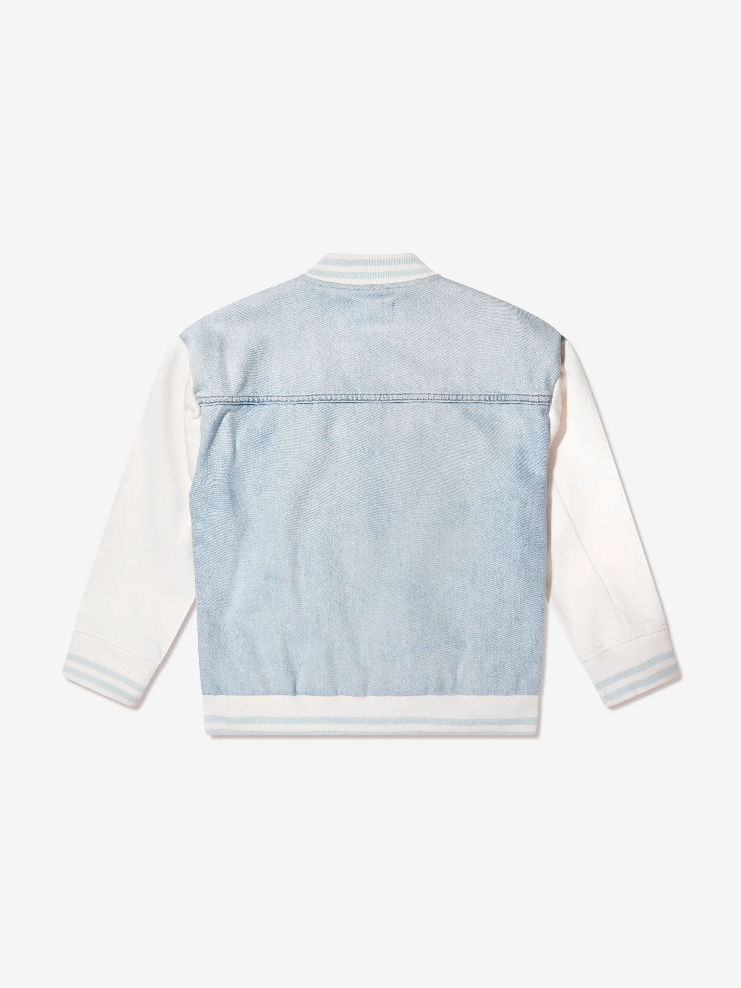 DL1961 Kinder Denim Bomberjacke in Blau