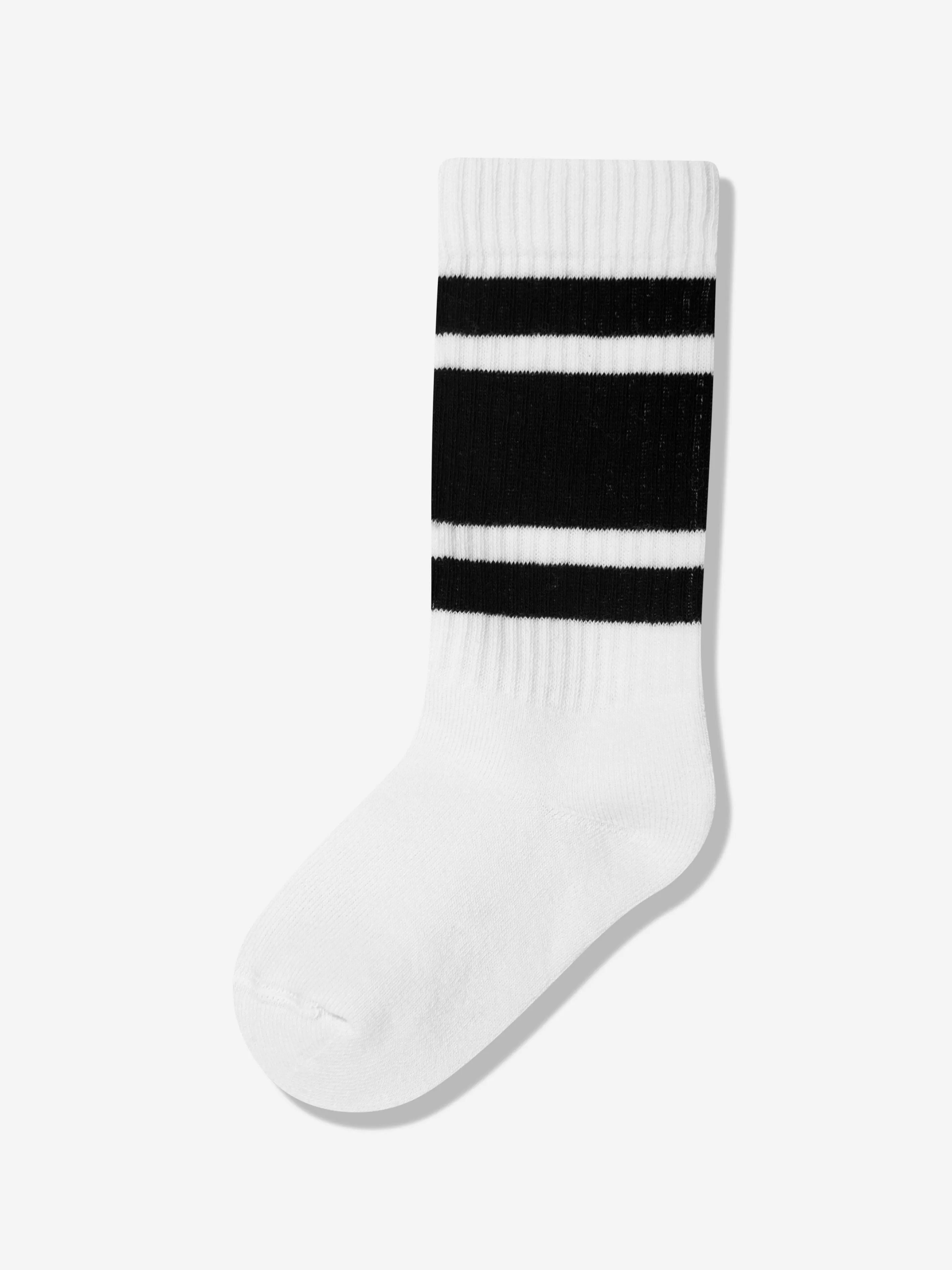 Dolce & Gabbana Jungen Logo Socken in Weiß