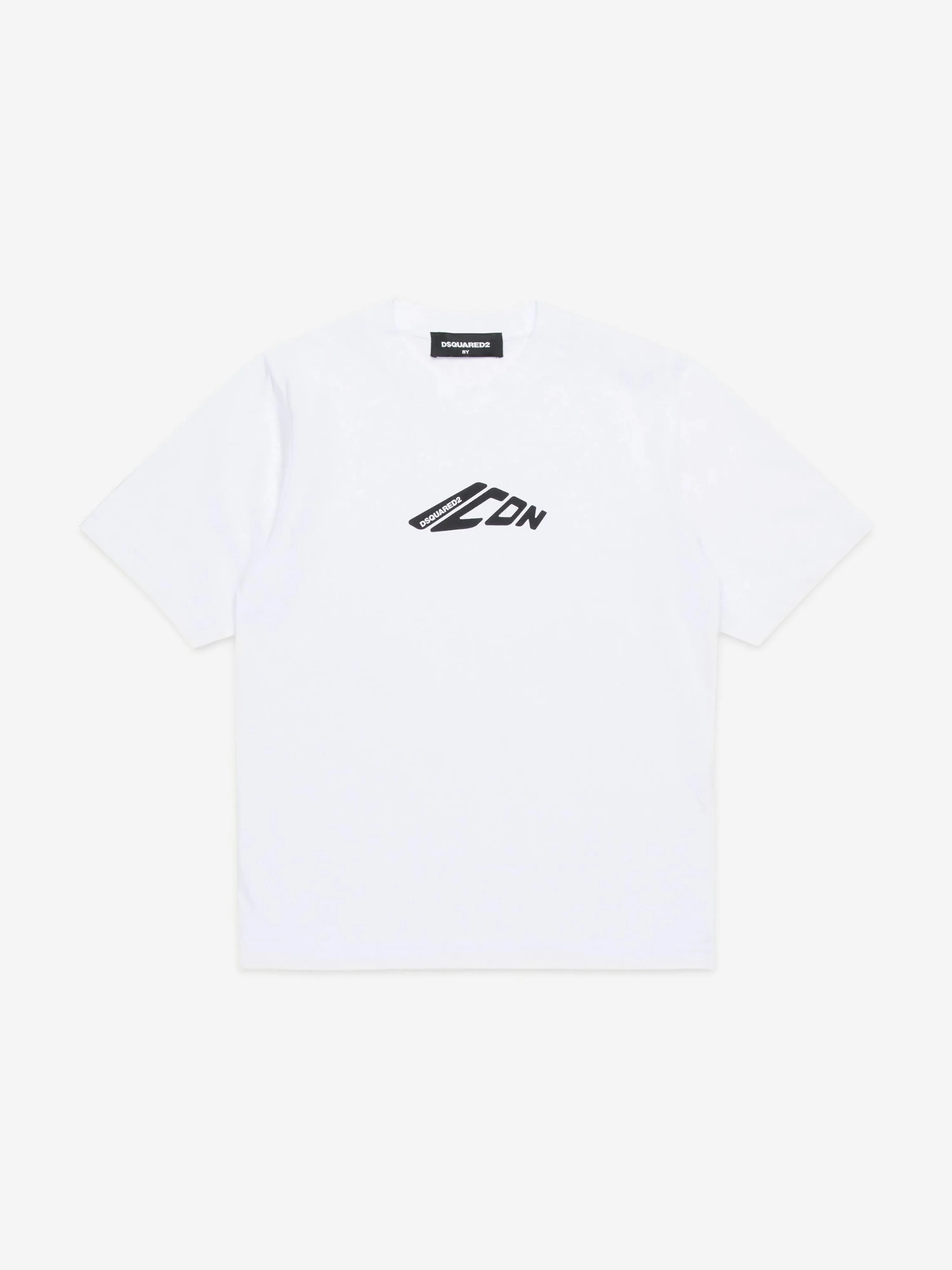 Dsquared2 Kids Icon Logo T-Shirt in Weiß