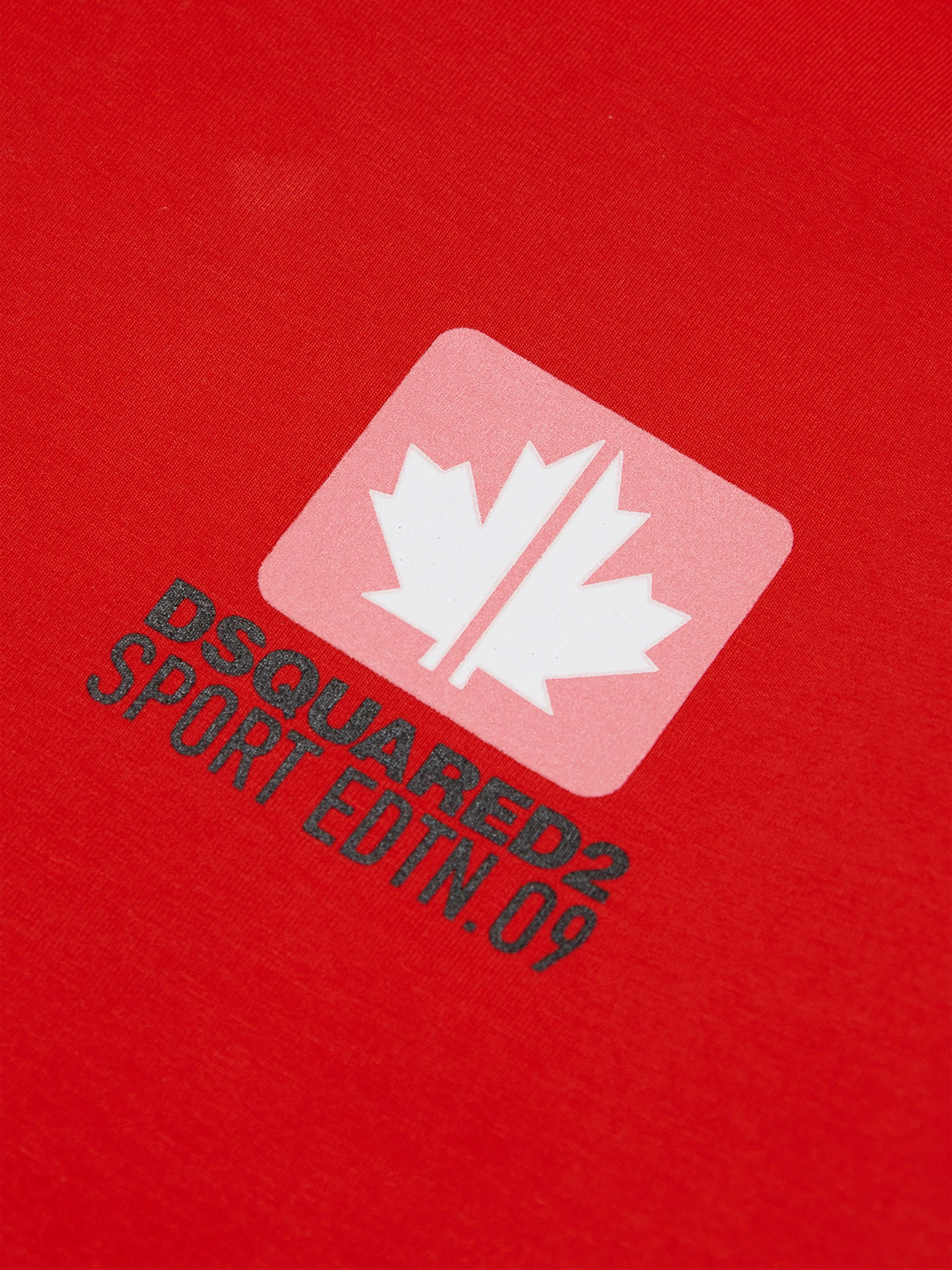 Dsquared2 Kids Logo T-Shirt in Rot