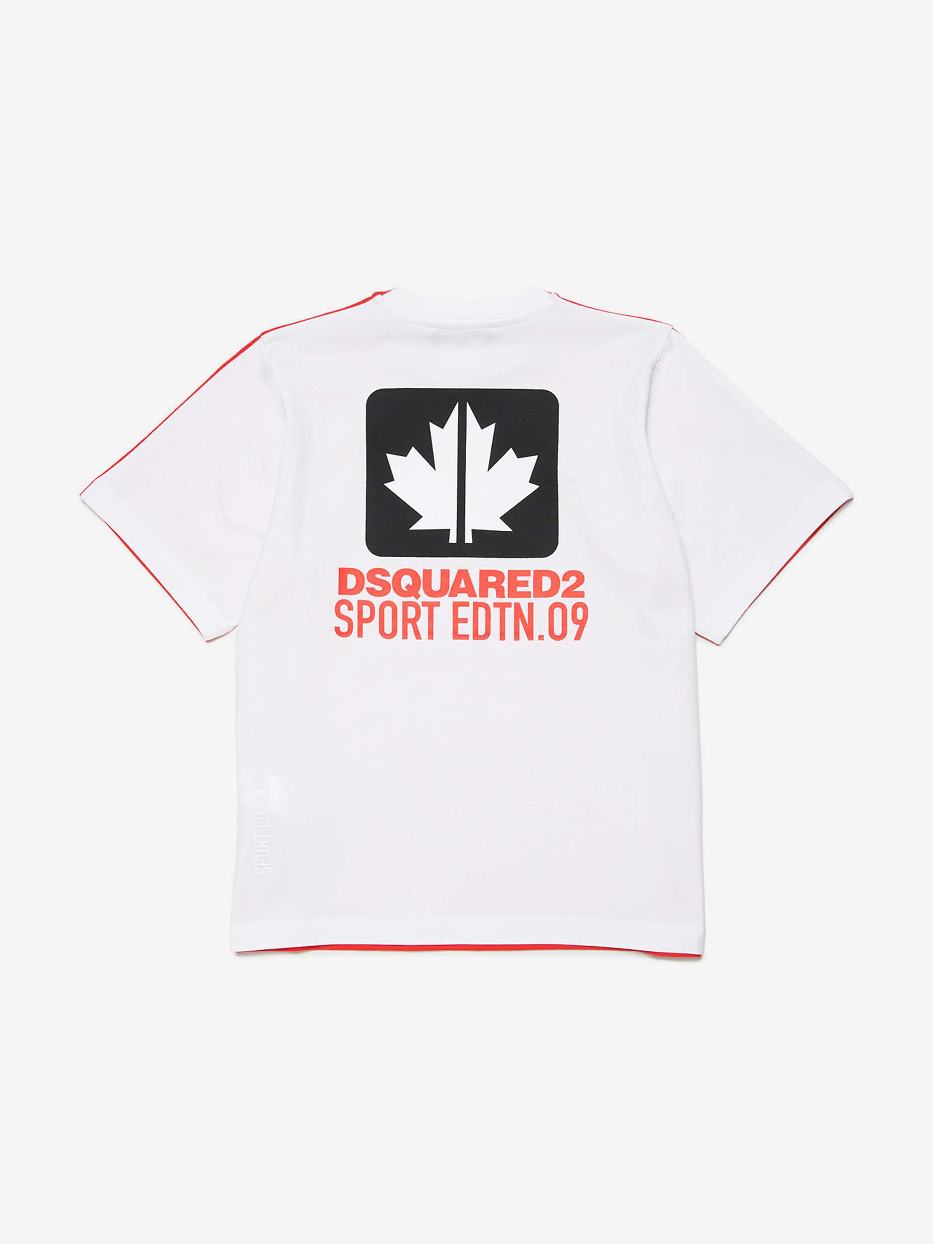 Dsquared2 Kids Logo T-Shirt in Rot