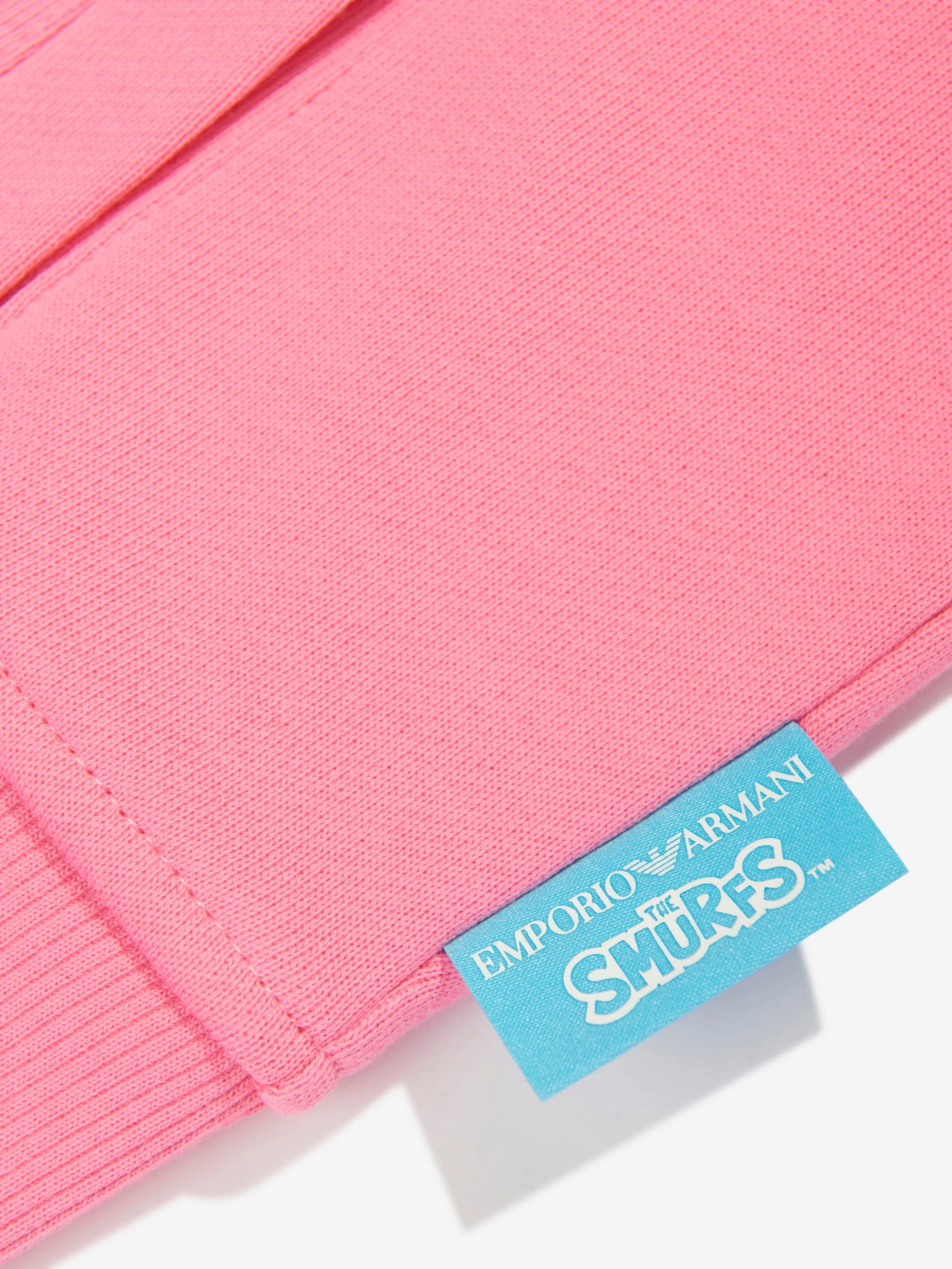 Emporio Armani Mädchen Reißverschluss Top in Rosa