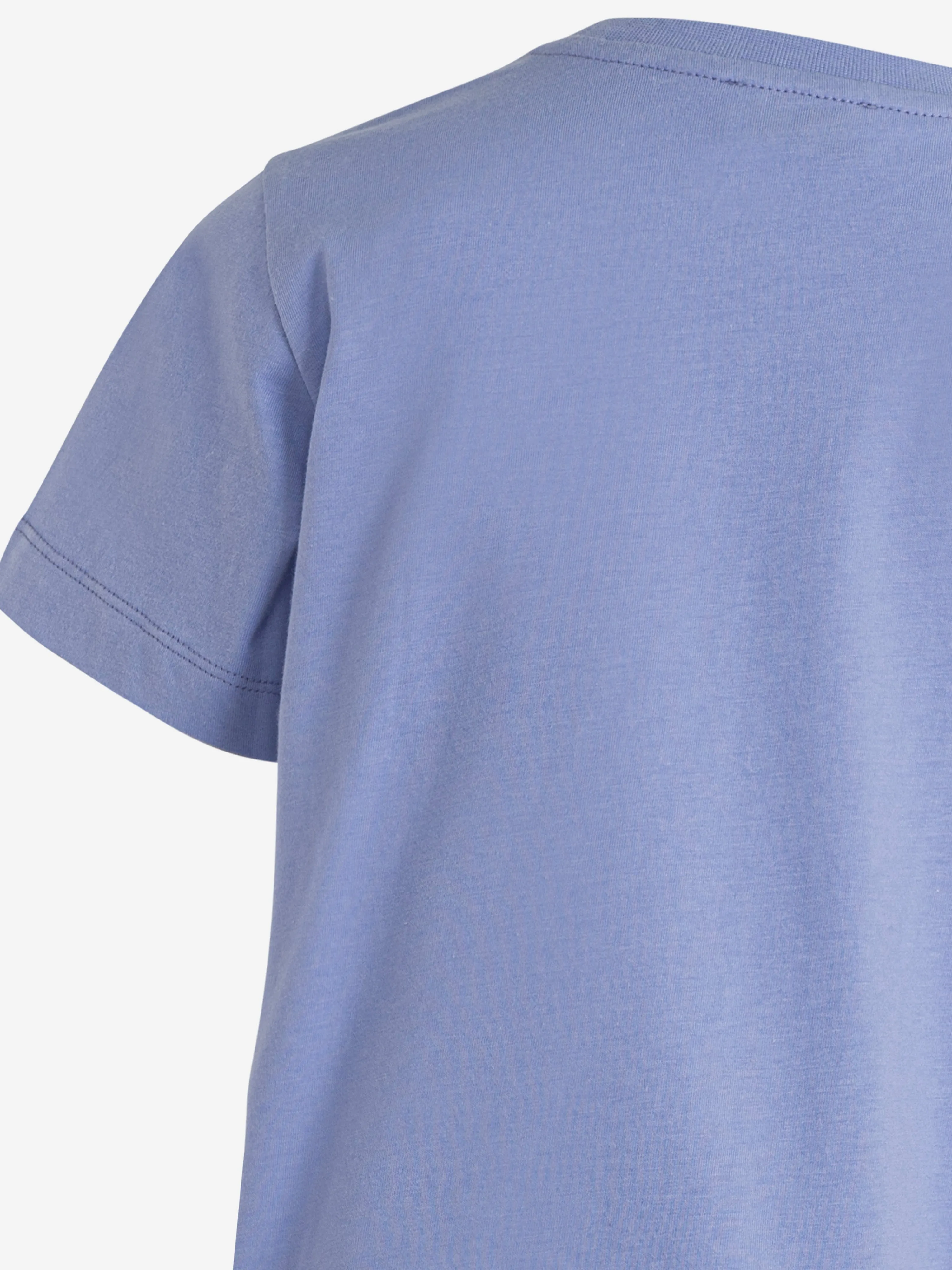Etro Mädchen Blumenprint T-Shirt in Blau