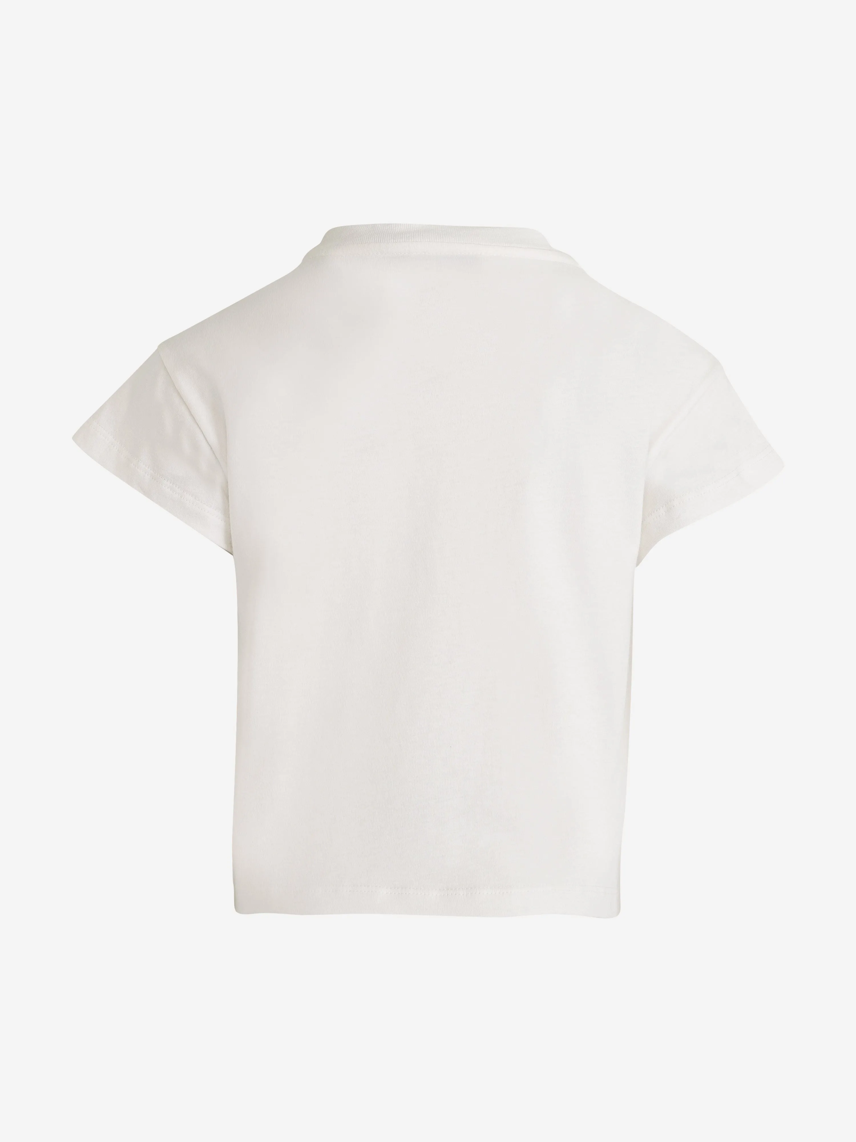 Etro Mädchen Blumenprint T-Shirt in Elfenbein