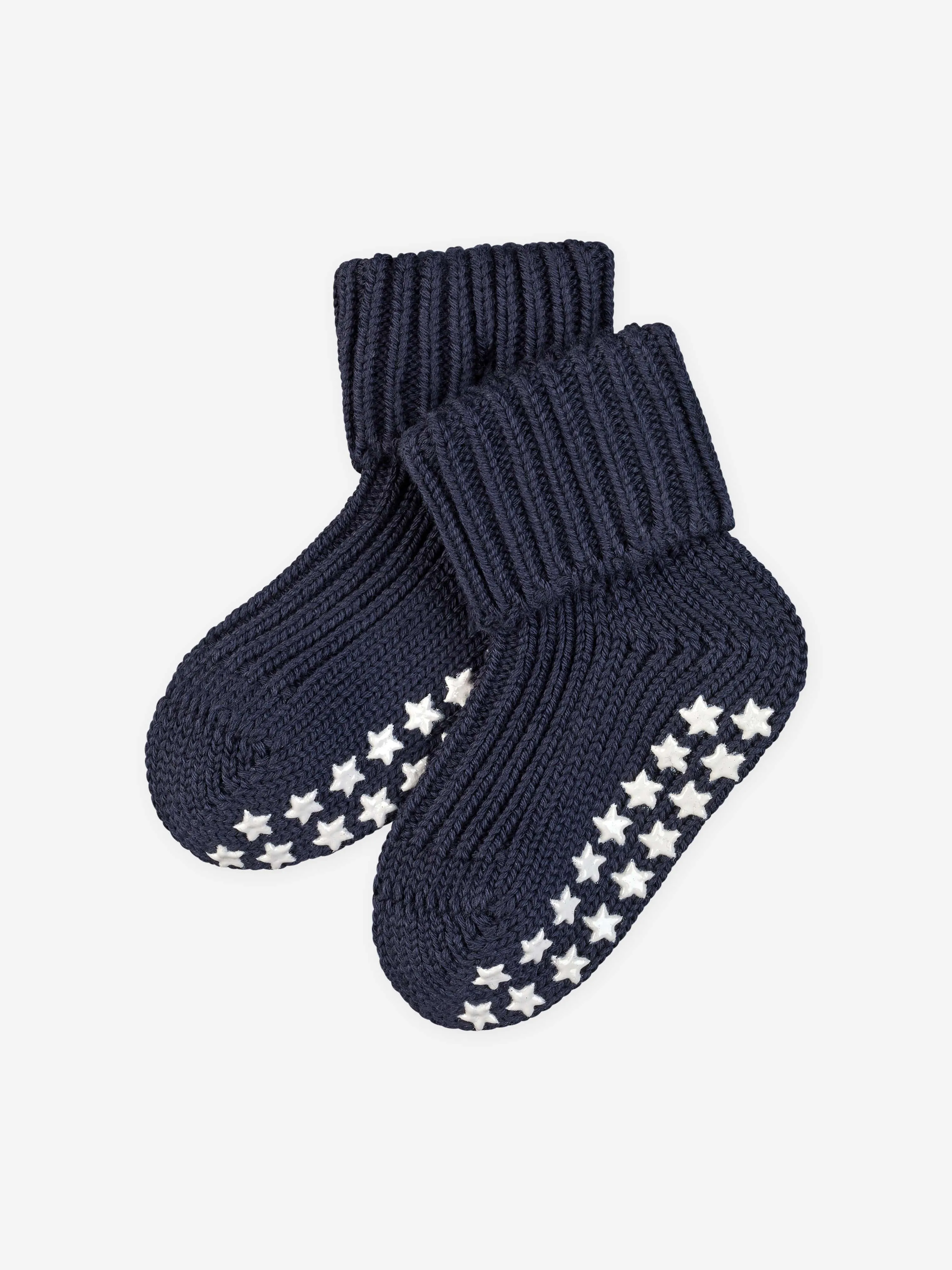 Falke Baby Baumwolle Katzenpfoten Hausschuhe in Marine