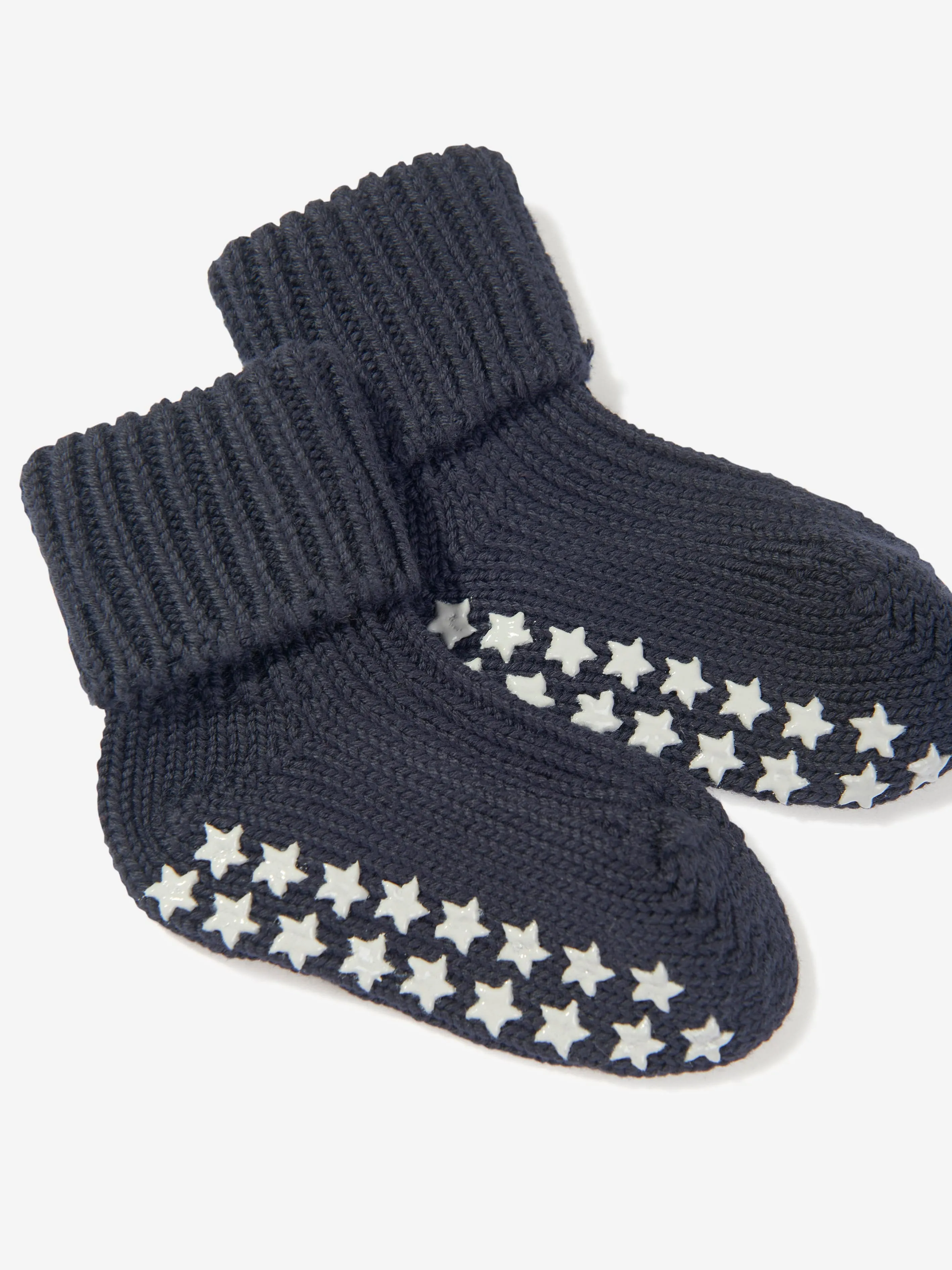 Falke Baby Baumwolle Katzenpfoten Hausschuhe in Marine