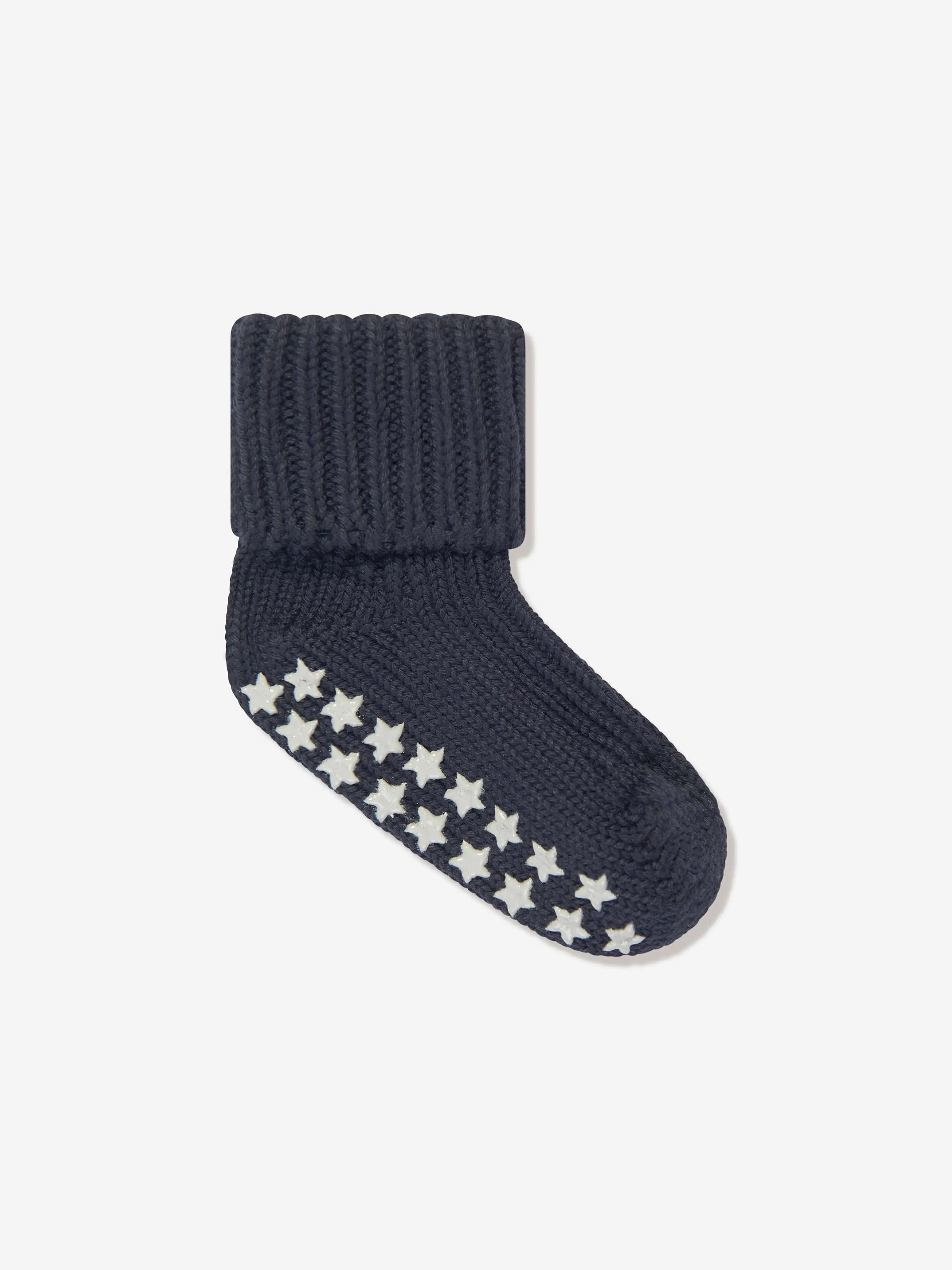 Falke Baby Baumwolle Katzenpfoten Hausschuhe in Marine