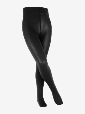 Falke Girls Baumwoll-Touch Strumpfhose in Schwarz