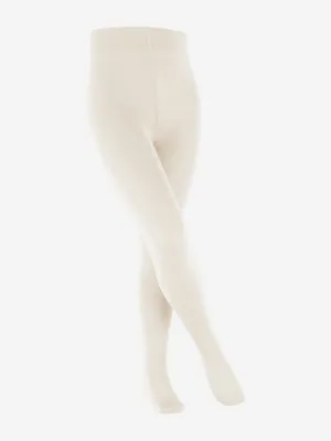 Falke Girls Baumwoll-Touch Strumpfhose in Elfenbein