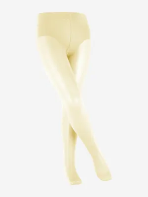 Falke Girls Pure Matt 30 Denier Strumpfhose in Elfenbein