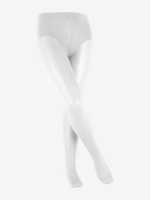 Falke Girls Pure Matt Strumpfhose 30 Denier in Weiß