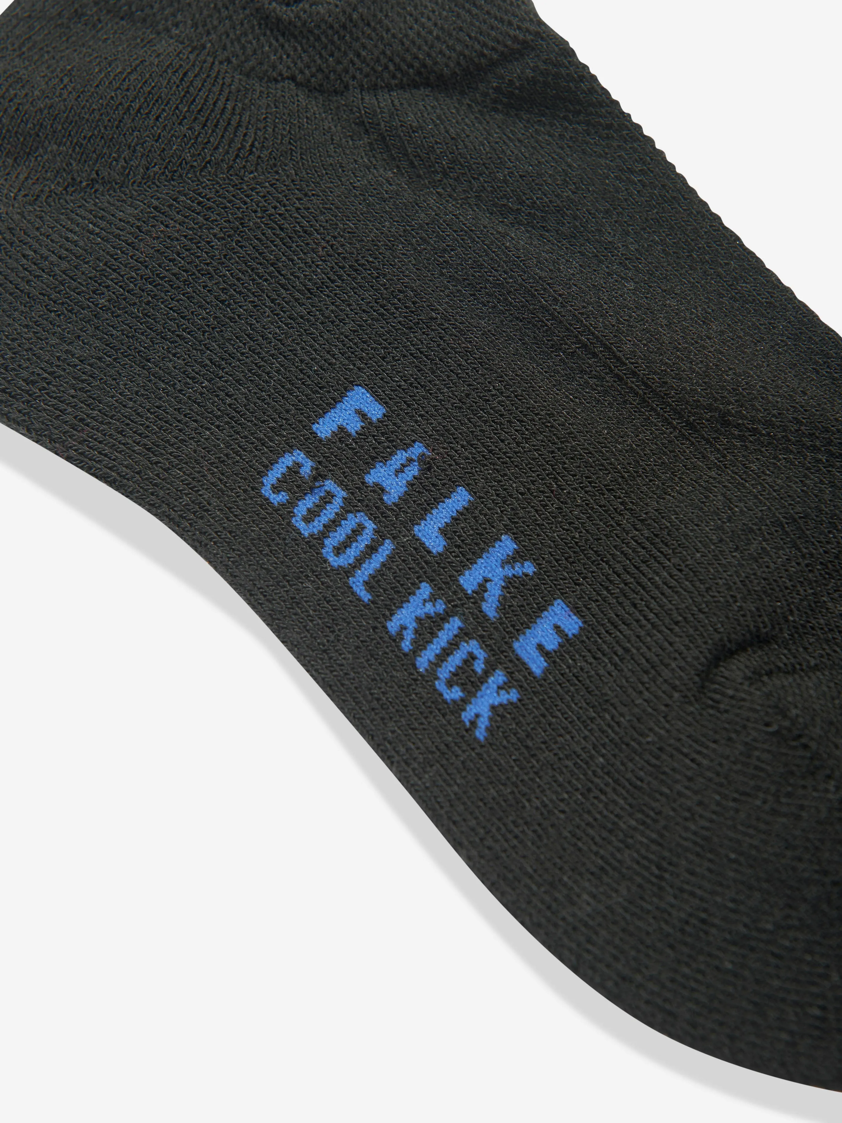 Falke Kids Cool Kick Trainer Socken in Schwarz