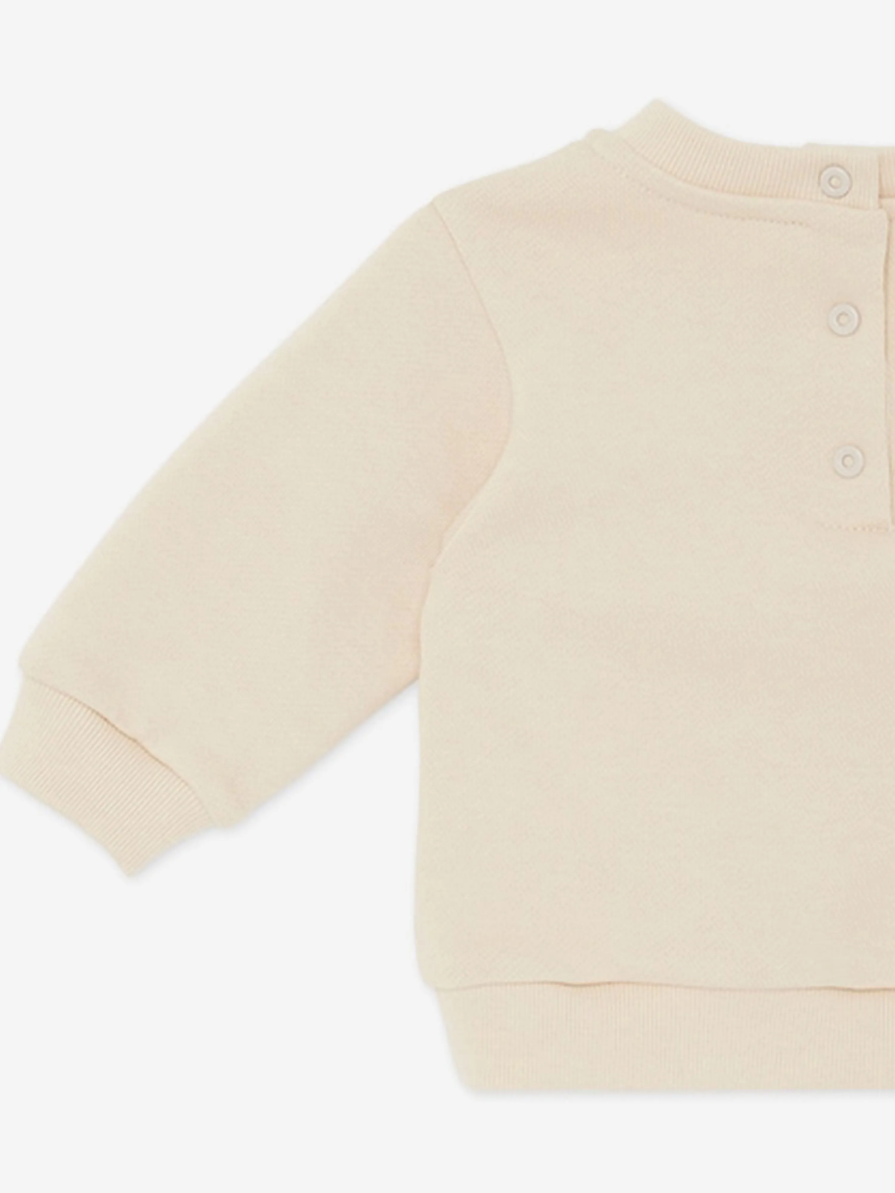 Fendi Baby Graphic Sweatshirt in Beige