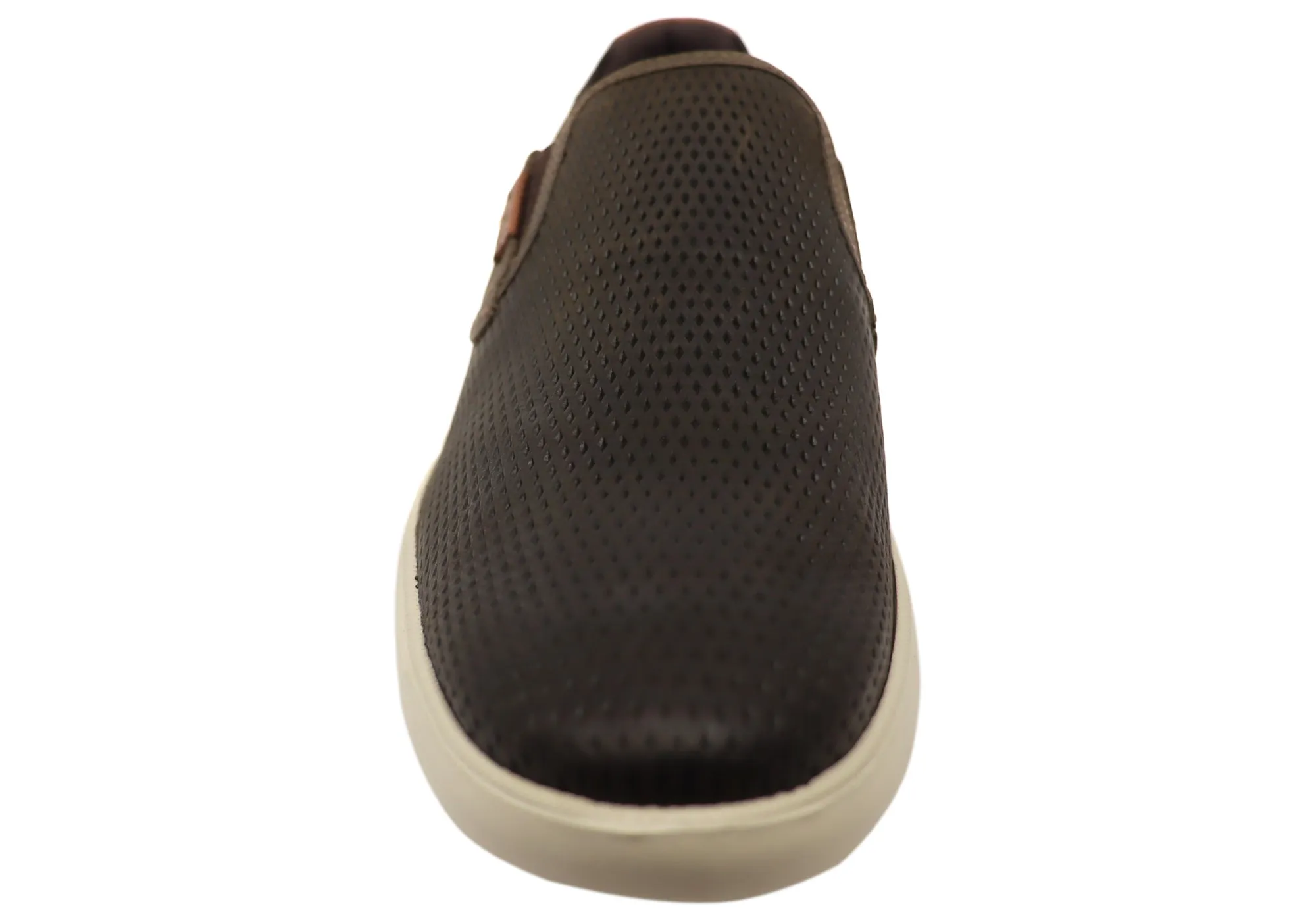Ferricelli Perry Herren Brasilianische Bequemlichkeit Leder Slip-On Freizeitschuhe Ferricelli Schuhe