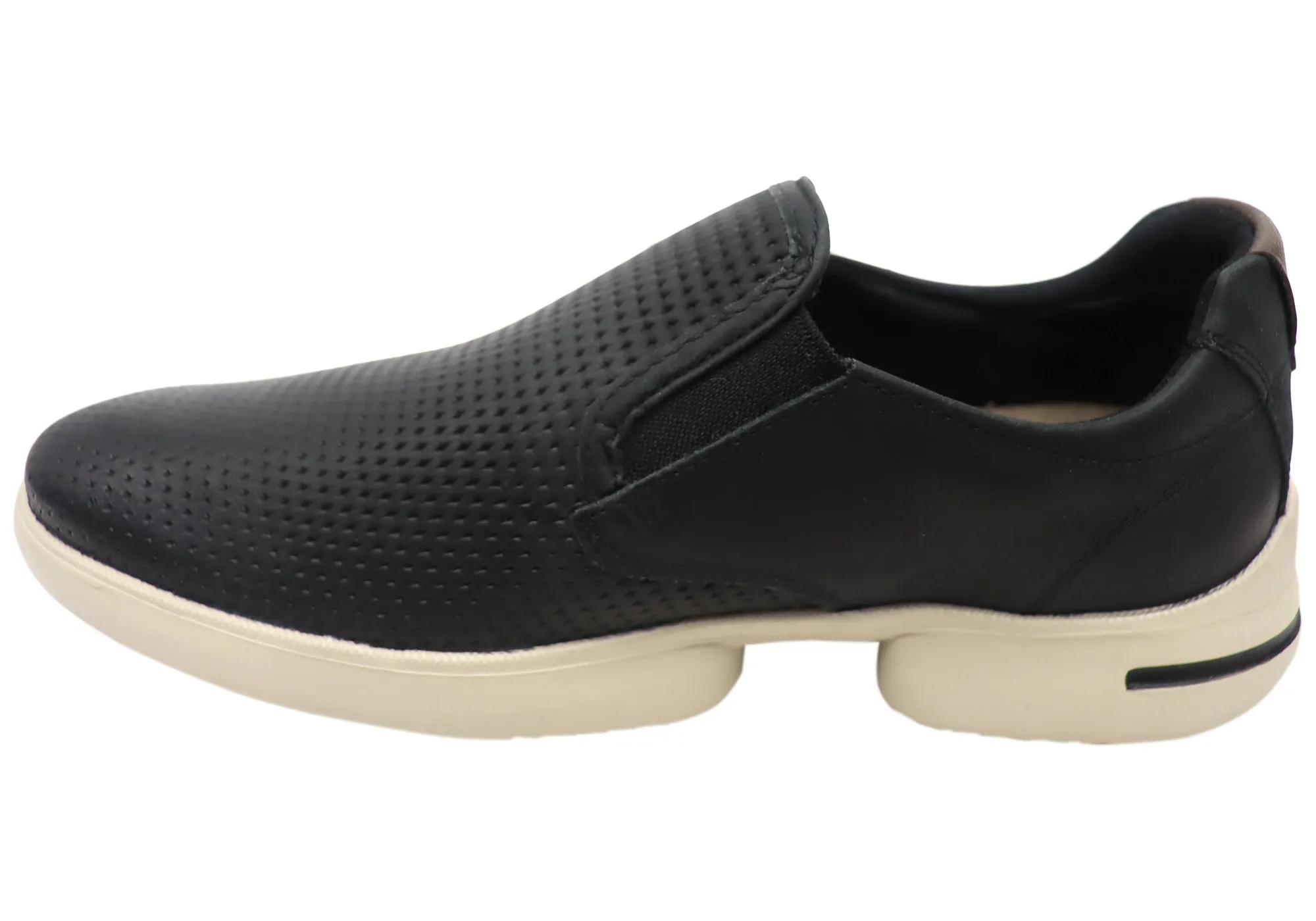 Ferricelli Perry Herren Brasilianische Bequemlichkeit Leder Slip-On Freizeitschuhe Ferricelli Schuhe