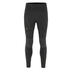 Fjallraven Abisko Trekking-Tights Pro Schwarz / Eisengrau