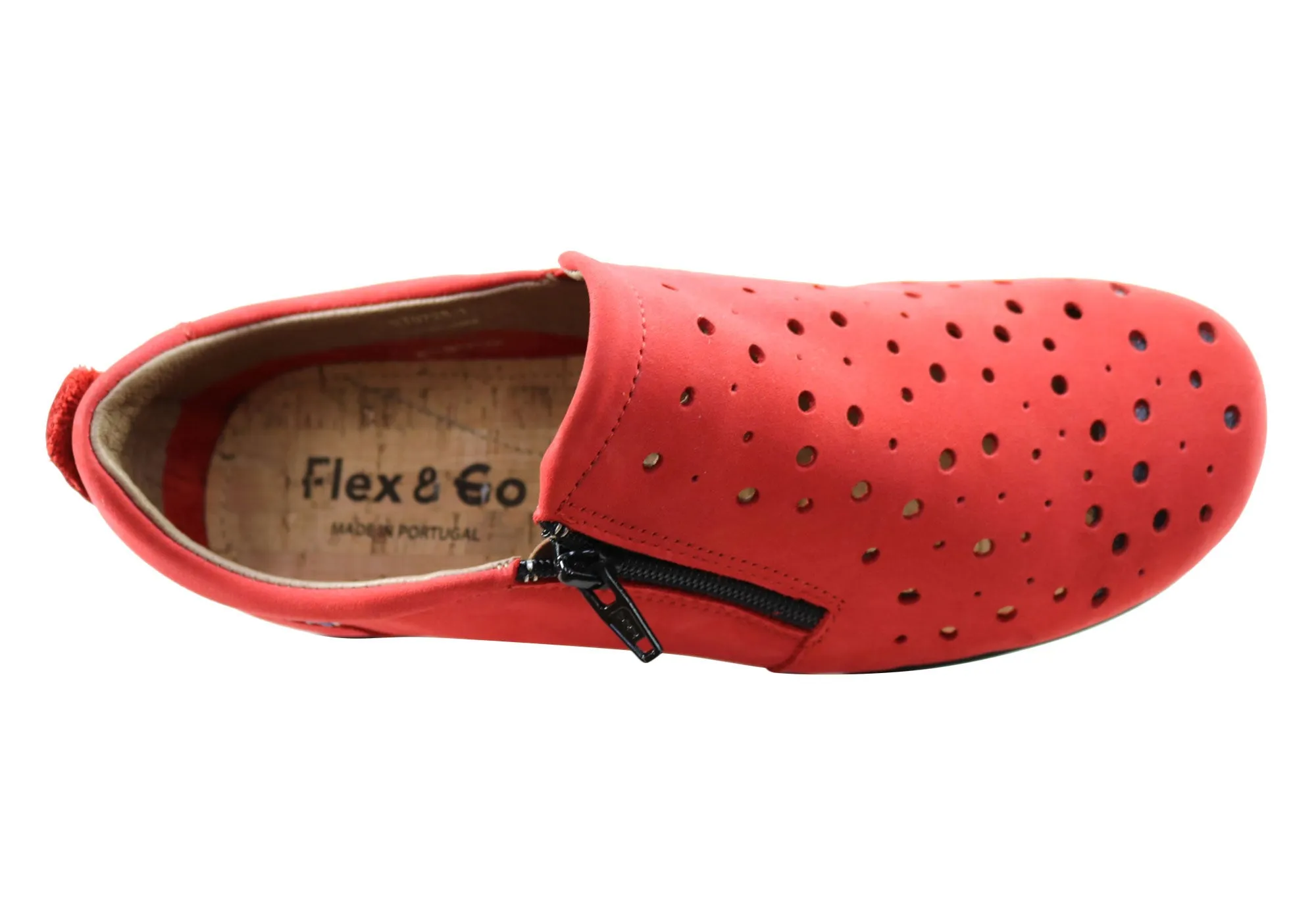 Flex & Go Aberdeen Damen Bequeme Lederschuhe Hergestellt In Portugal Flex & Go Schuhe