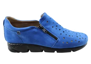 Flex & Go Aberdeen Damen Bequeme Lederschuhe Hergestellt In Portugal Flex & Go Schuhe