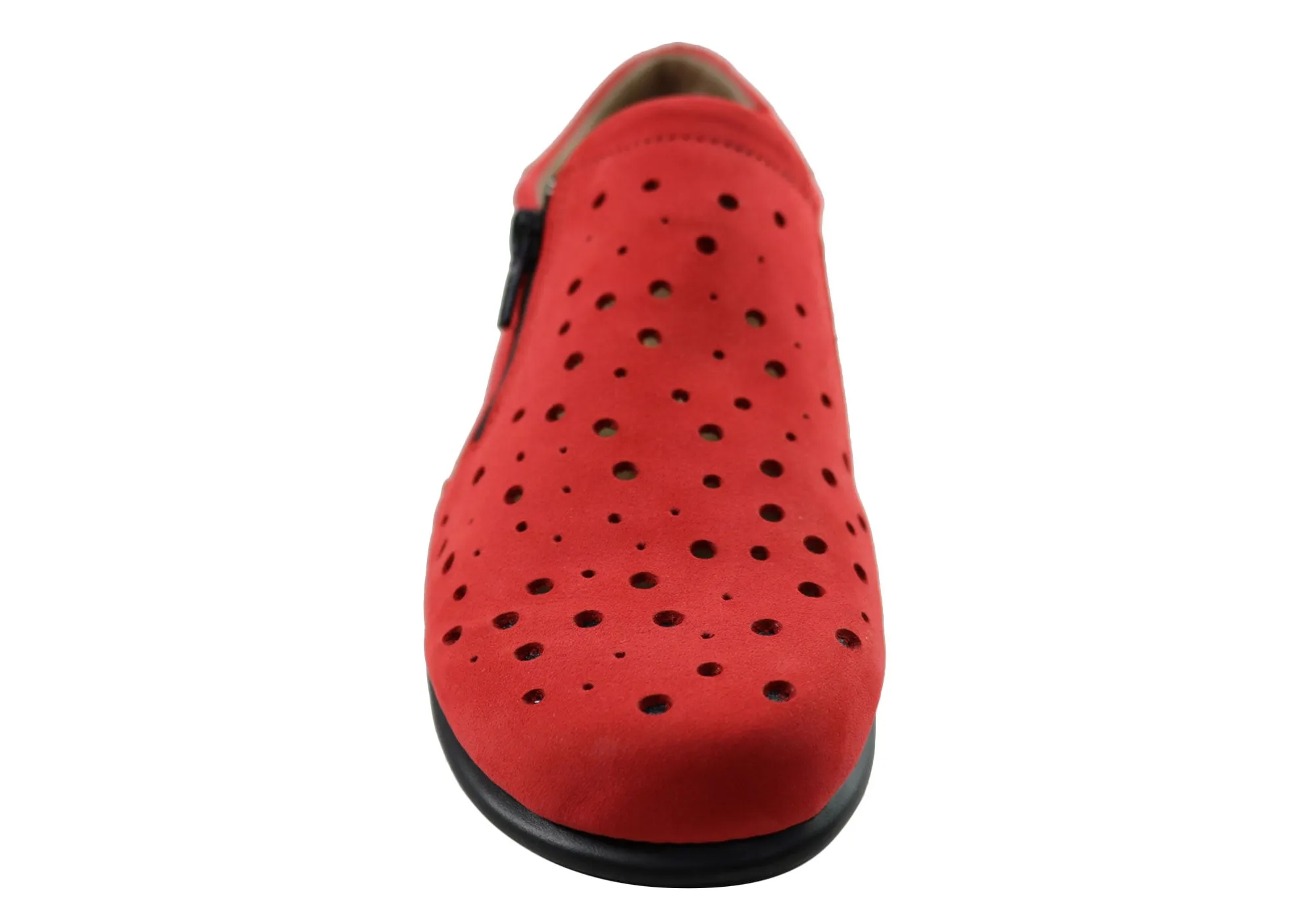 Flex & Go Aberdeen Damen Bequeme Lederschuhe Hergestellt In Portugal Flex & Go Schuhe