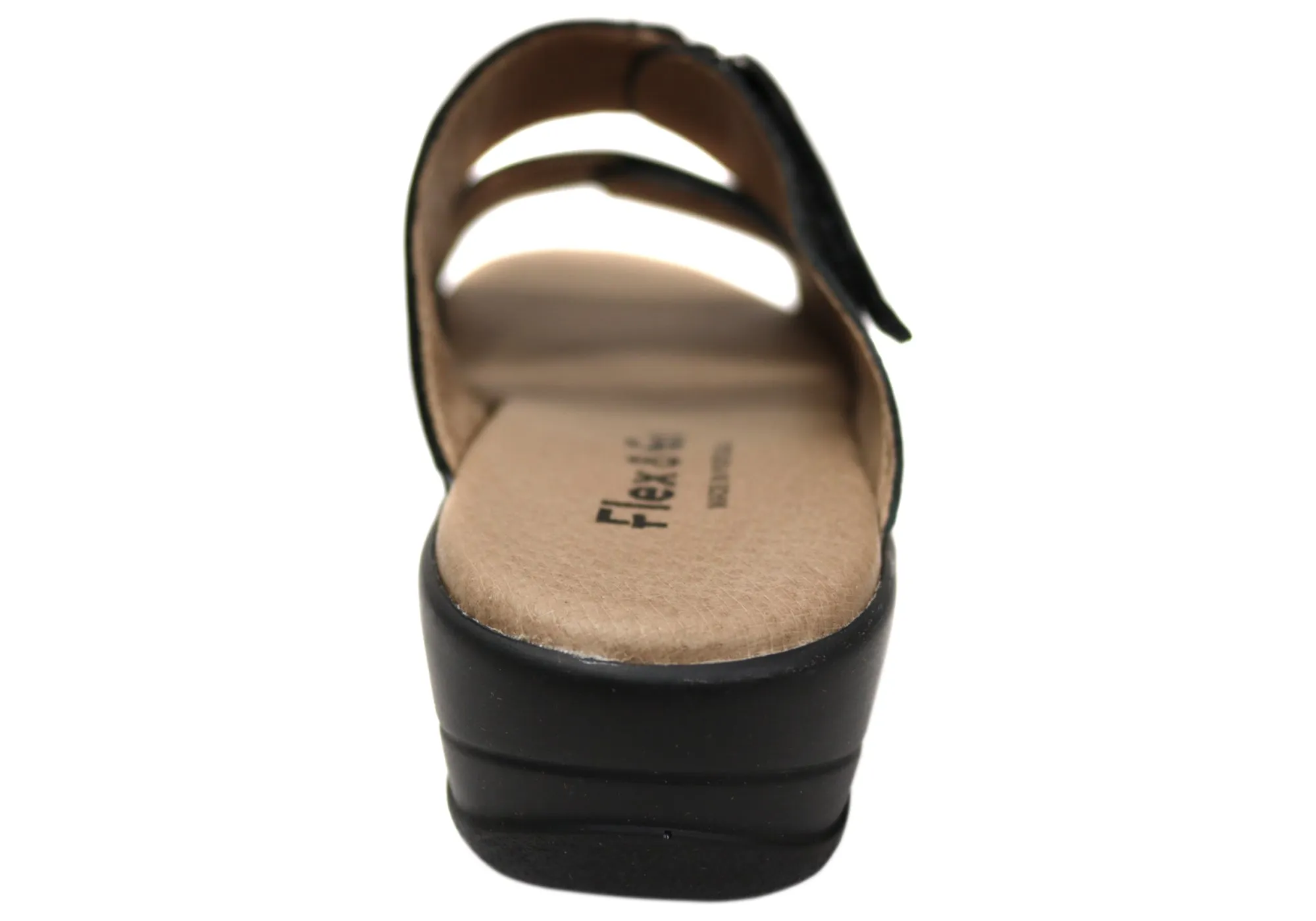 Flex & Go Banksia Damen Ledersandalen aus Portugal Flex & Go Schuhe