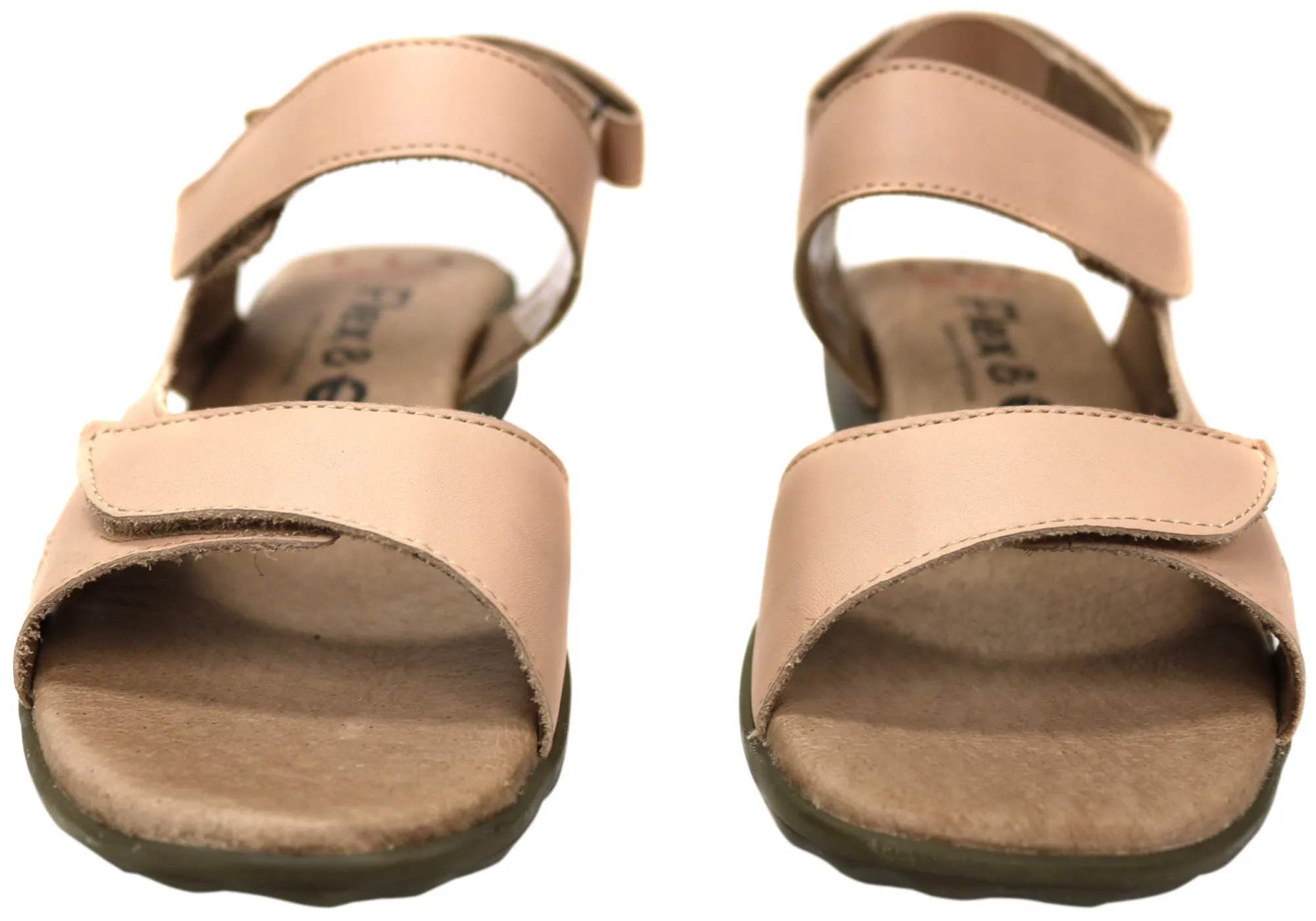 Flex & Go Carmella Damen Bequeme Ledersandalen Hergestellt in Portugal Flex & Go Schuhe