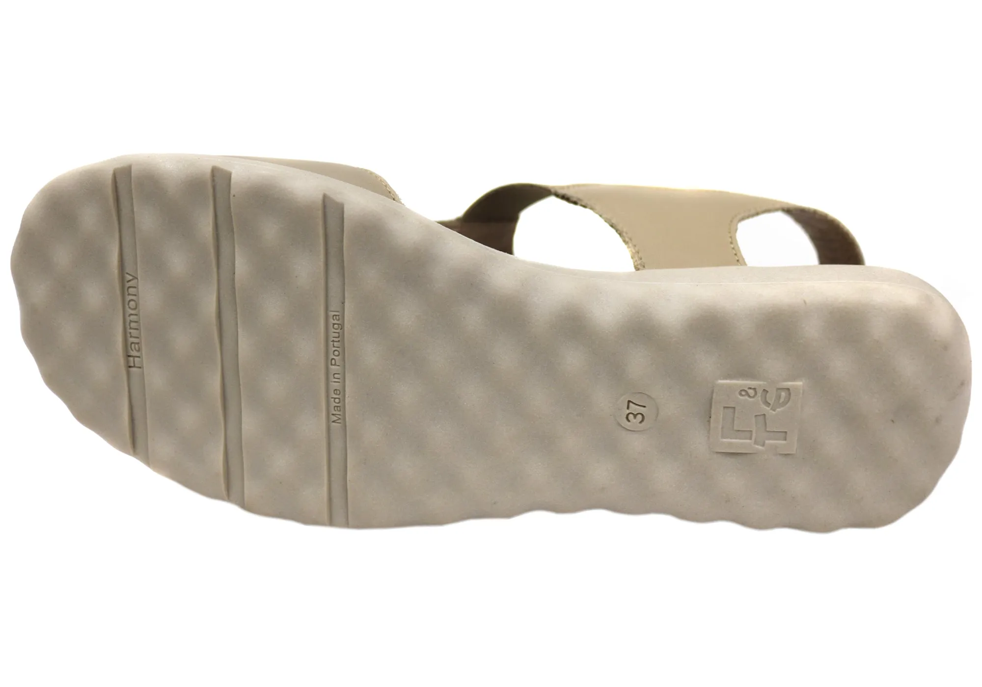 Flex & Go Honor Damen Bequeme Ledersandalen Hergestellt in Portugal Flex & Go Schuhe