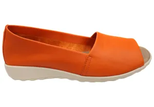 Flex & Go Keegan Damen Comfort Leder Sandalen Schuhe Hergestellt in Portugal Flex & Go Schuhe