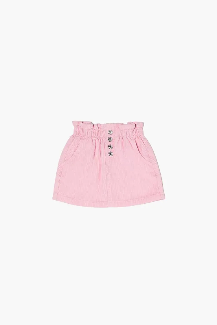Forever 21 Mädchen Cordrock (Kinder) Rosa Forever 21