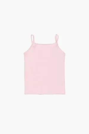 Forever 21 Mädchen Trägeroberteil mit hohem Ausschnitt (Kinder) Rosa Forever 21