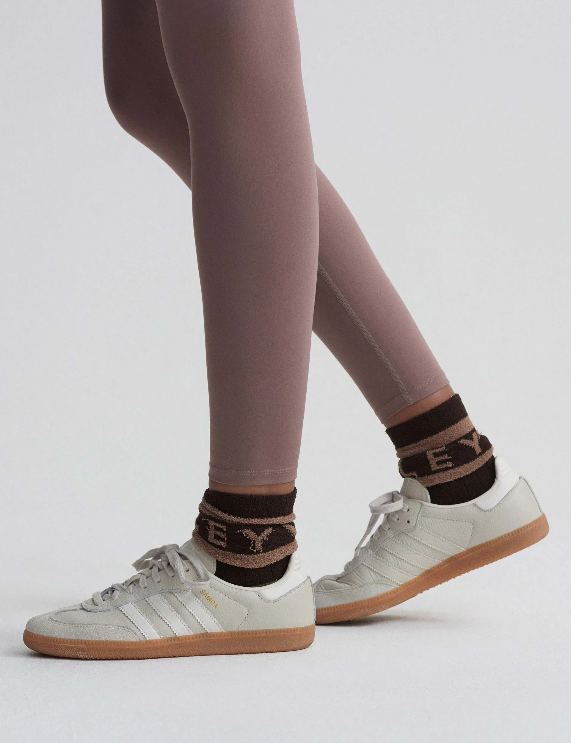FreeSoft High Waisted Legging 25 - Dunkles Taubenbraun