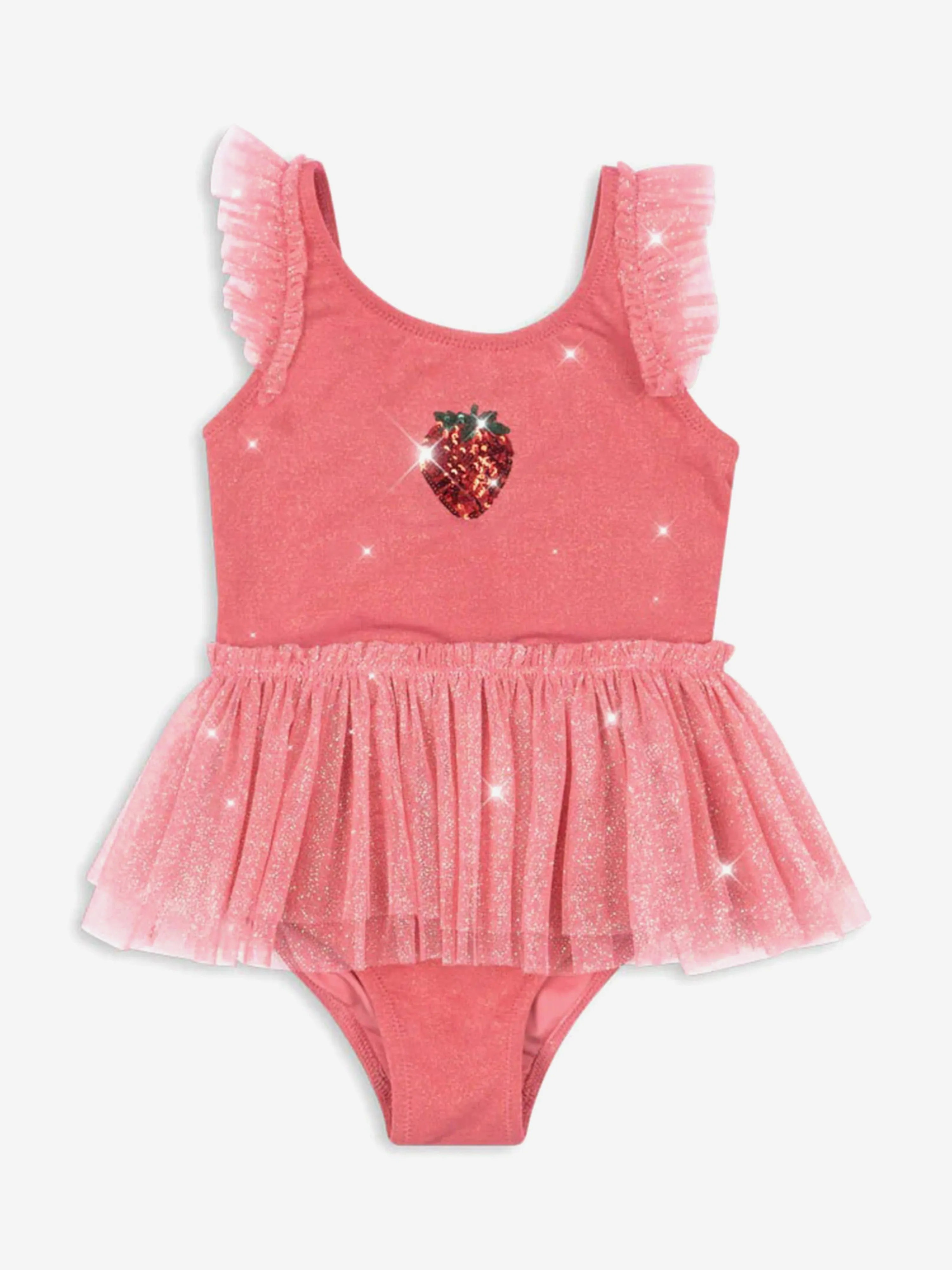 Mädchen Amandine Badeanzug in Rosa