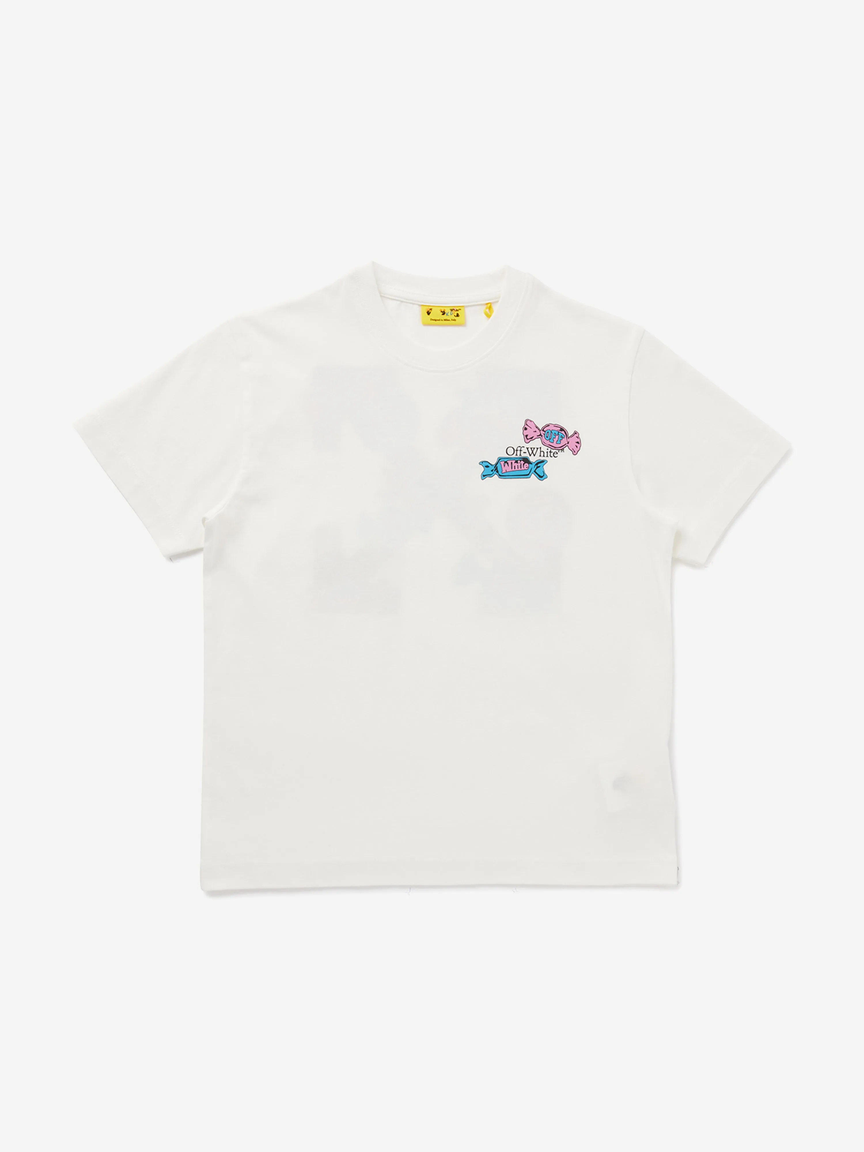Mädchen Pfeil Lollipop T-Shirt in Weiß
