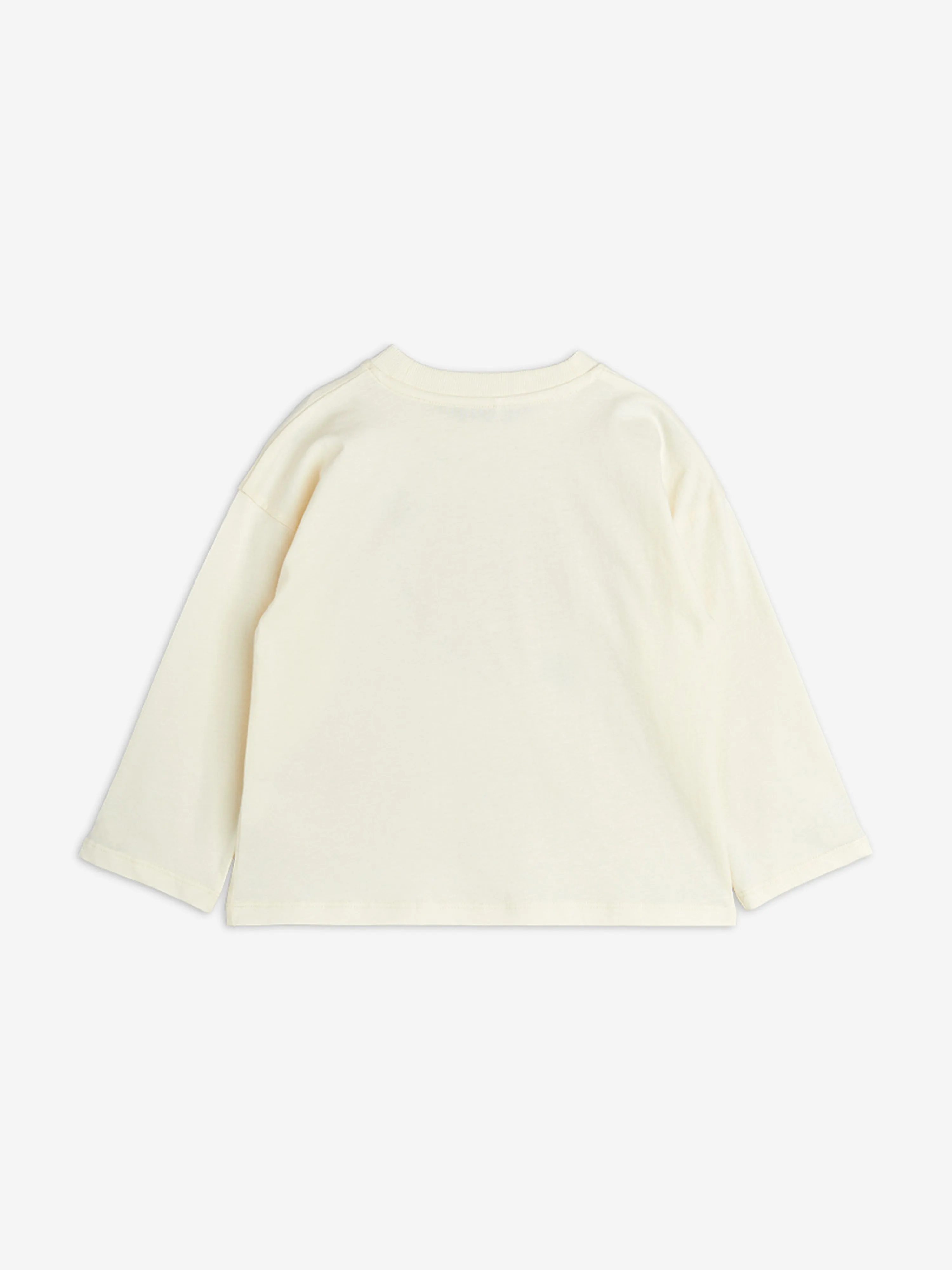 Mädchen Pfeil-Herz Langarm T-Shirt in Elfenbein