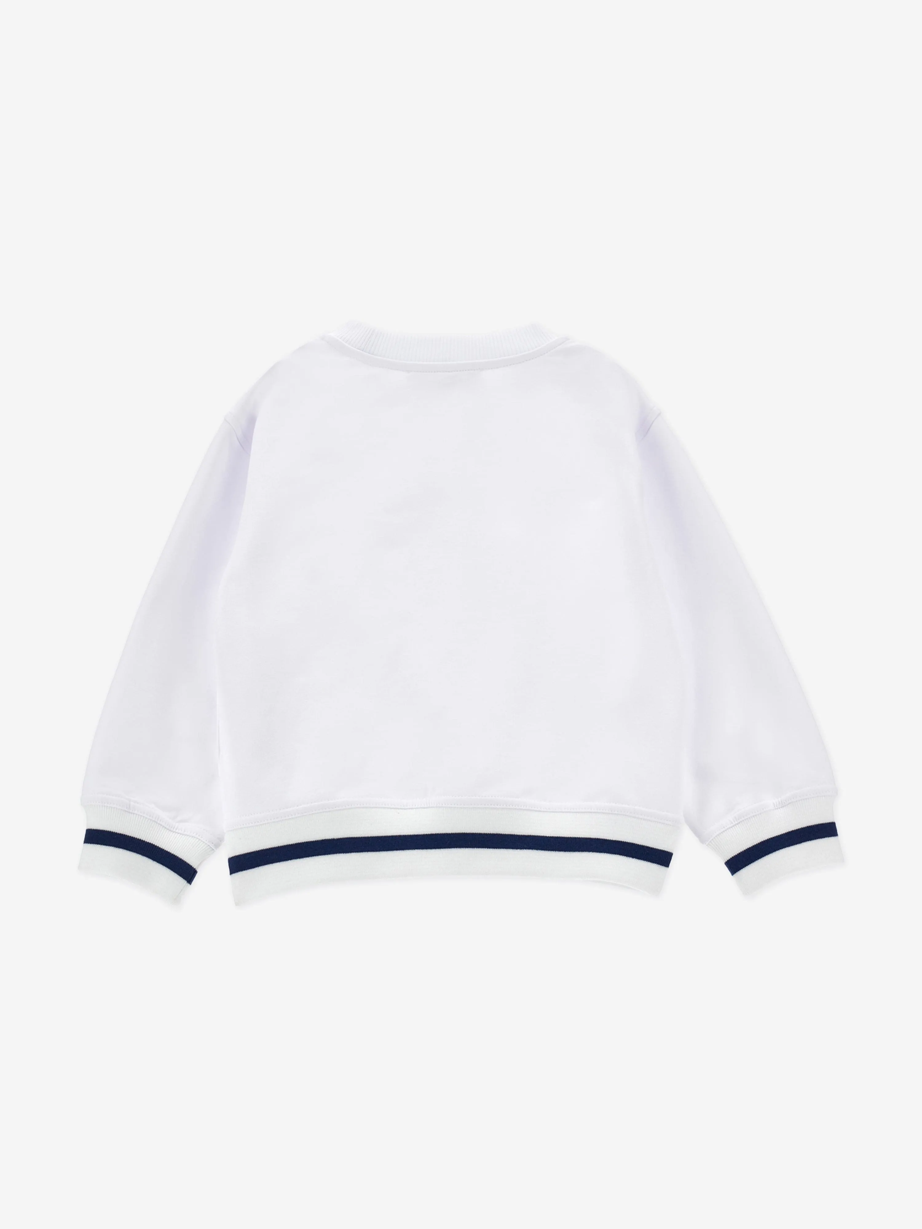 Mädchen Baseball Bunny Sweatshirt in Weiß