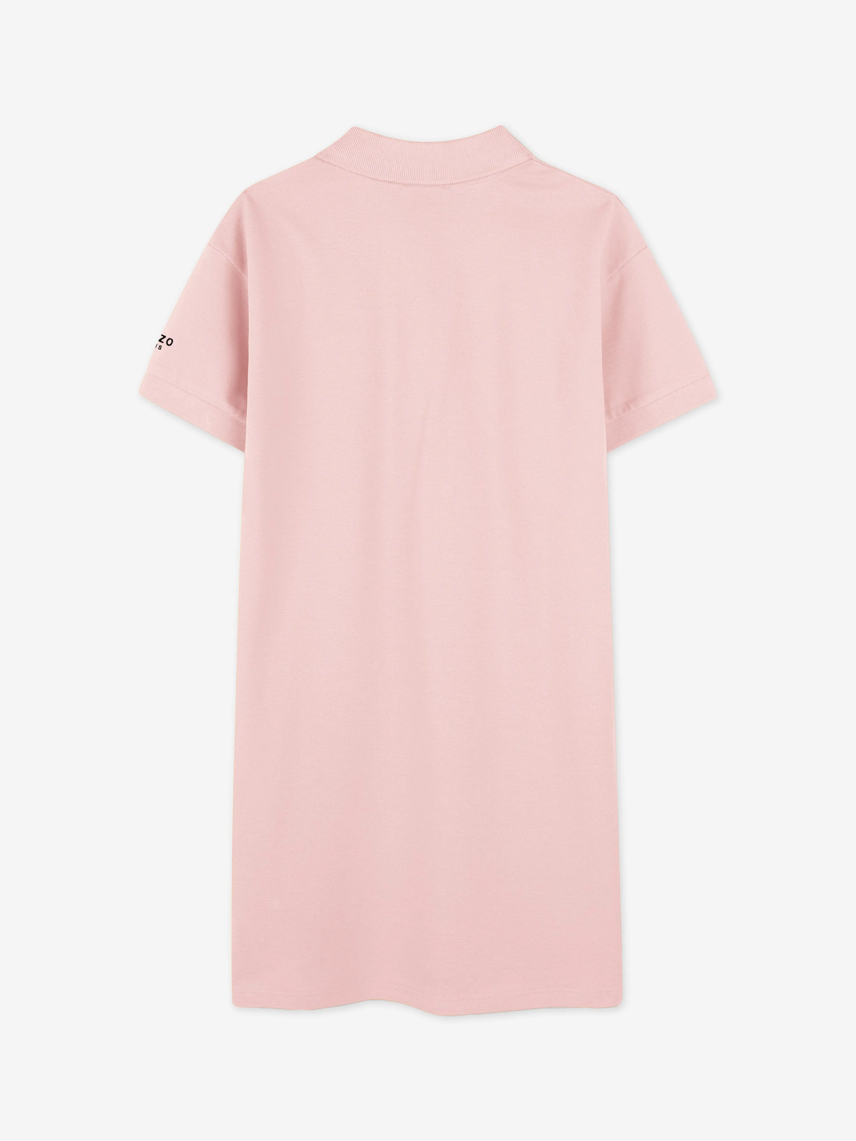 Mädchen Boke Blumen Polo Kleid in Rosa