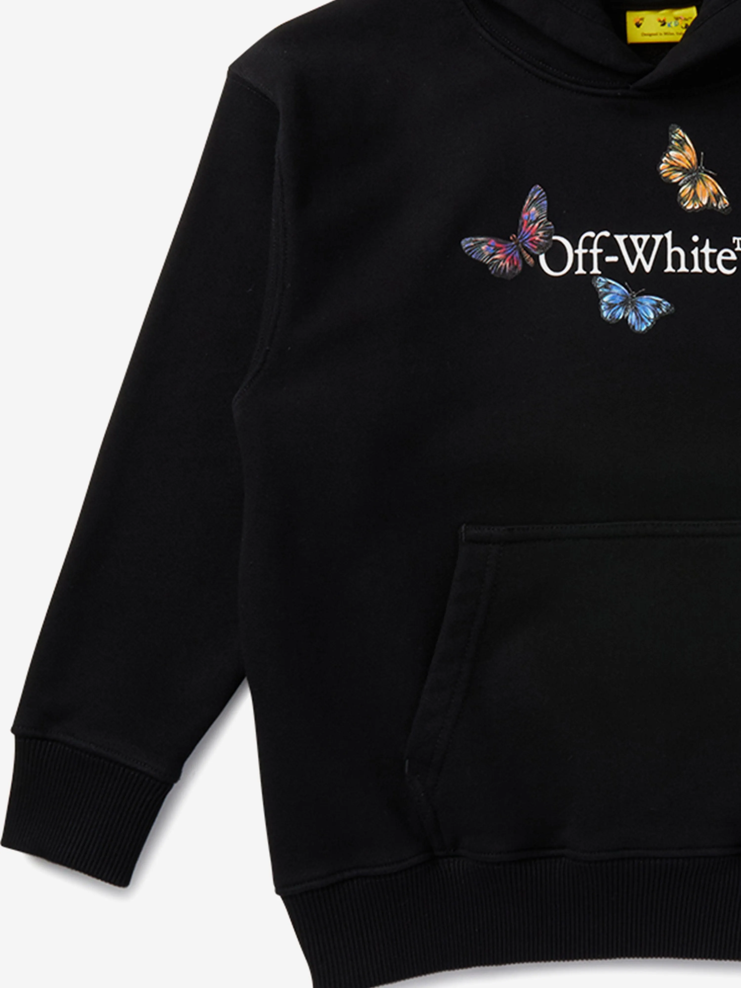 Mädchen Bookish Butterfly Kapuzenpullover in Schwarz
