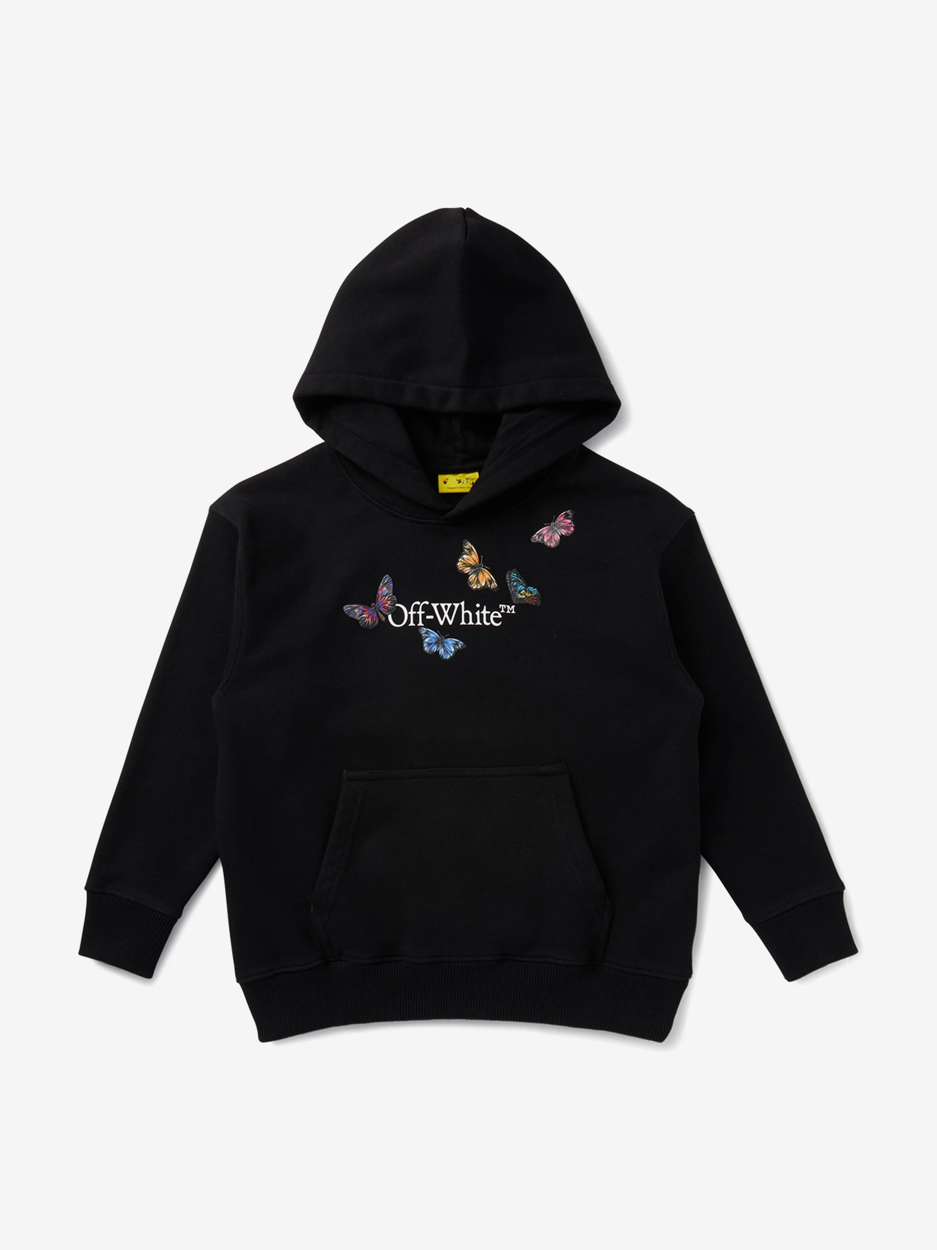 Mädchen Bookish Butterfly Kapuzenpullover in Schwarz