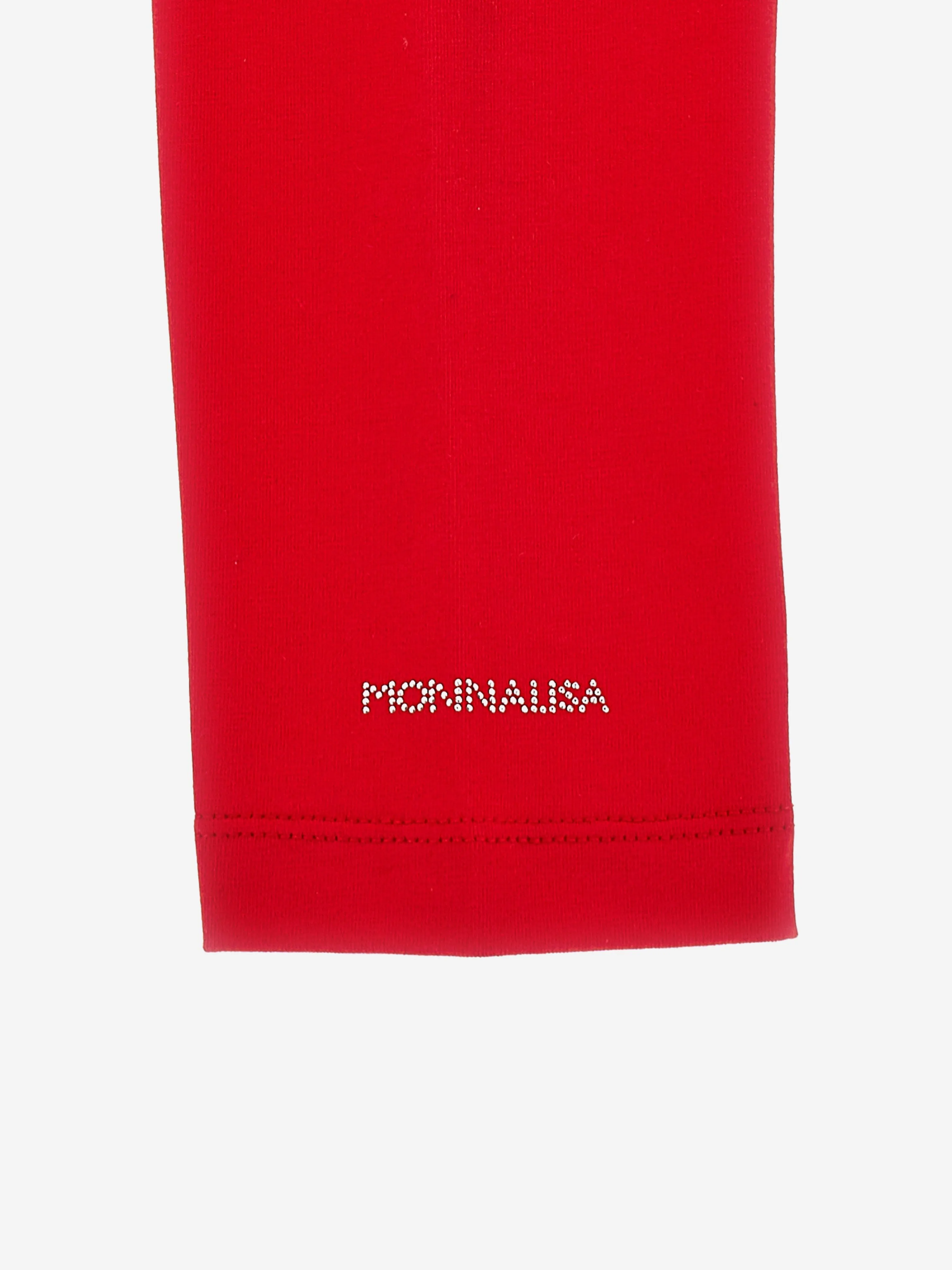 Mädchen Marken-Leggings in Rot