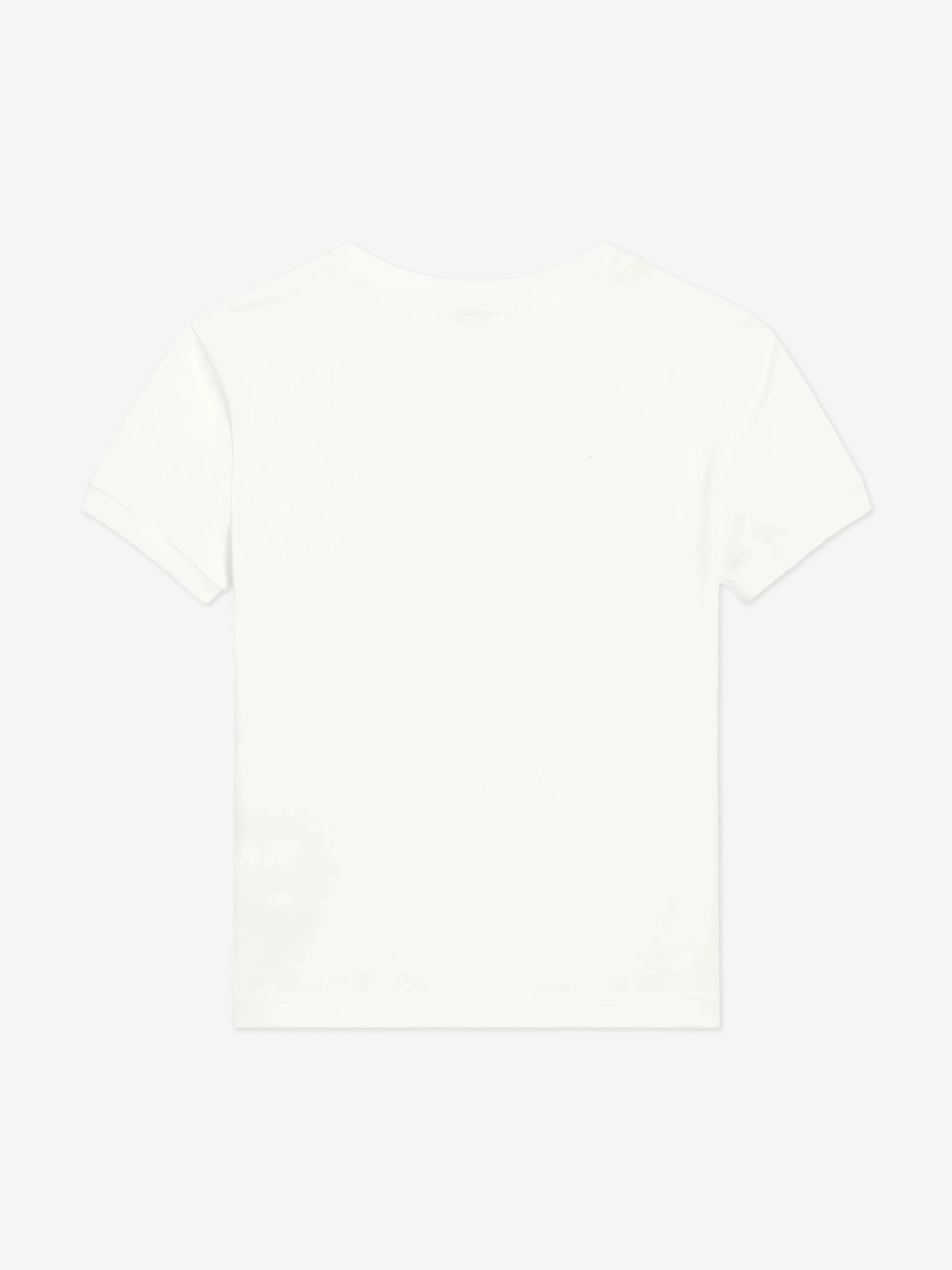 Mädchen Schmetterling Logo T-Shirt in Weiß