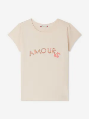 Mädchen Capricia T-Shirt in Rosa