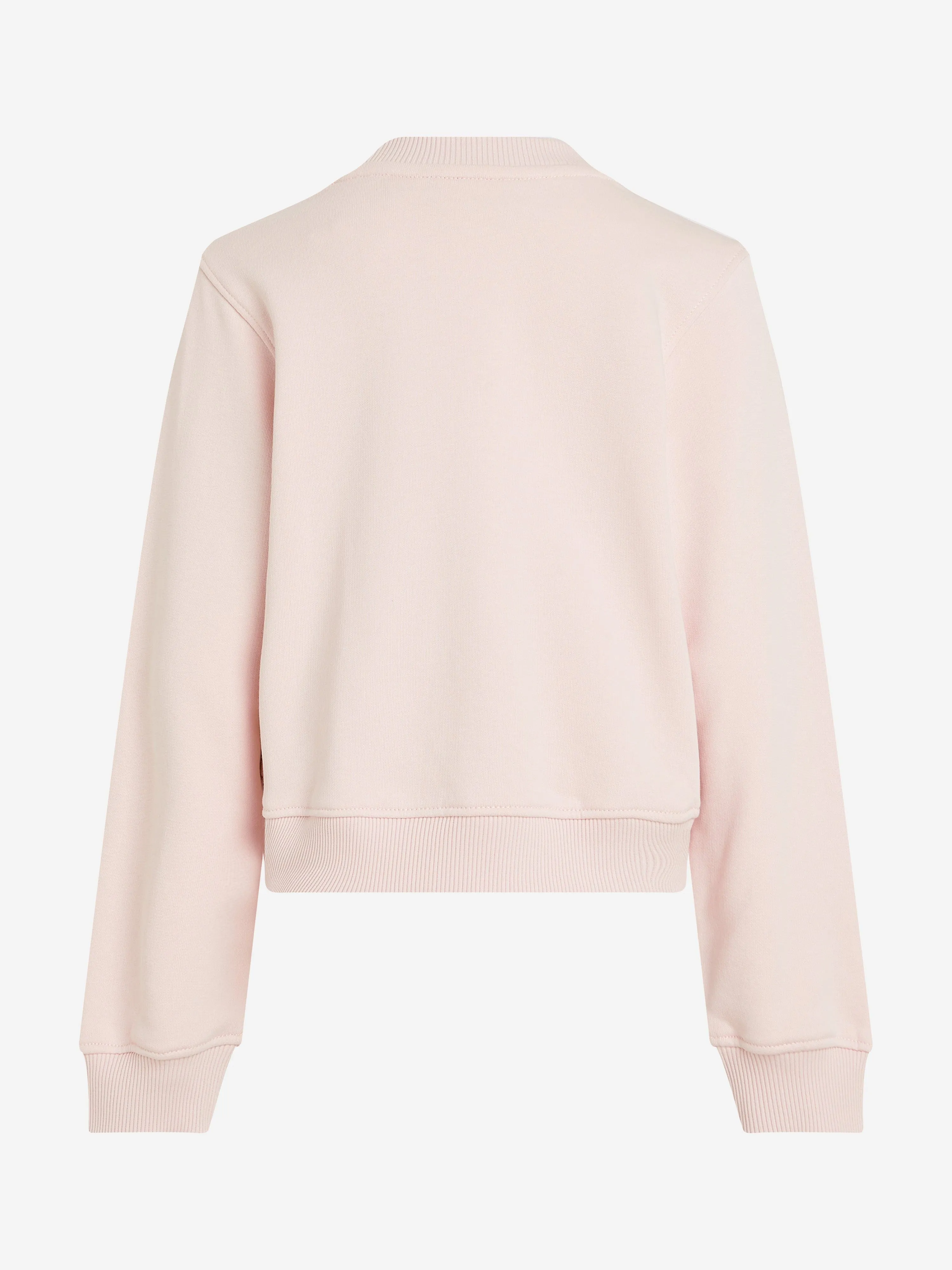 Mädchen CK Logo Sweatshirt in Rosa
